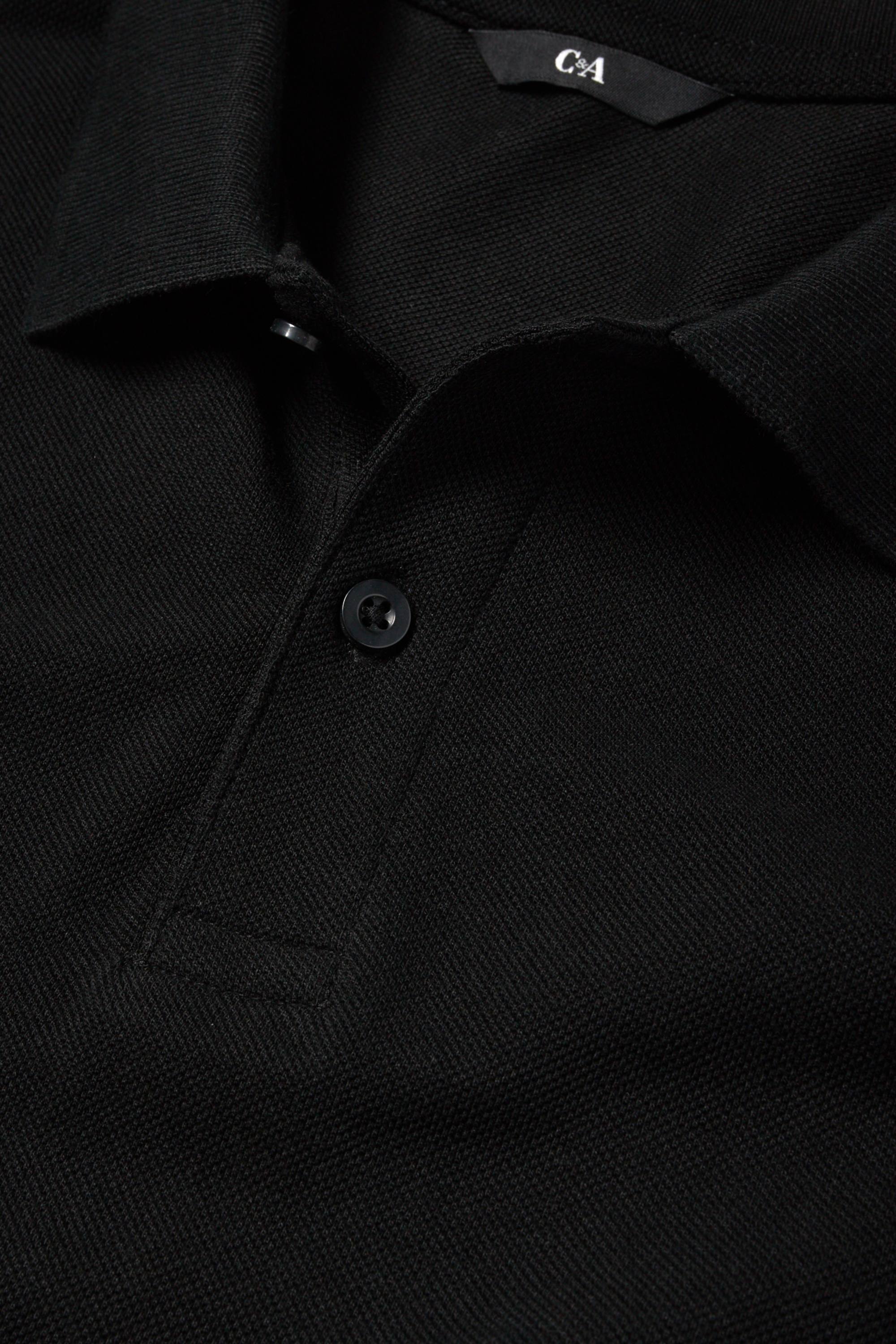 Multipack of 2 - polo shirt - regular fit black