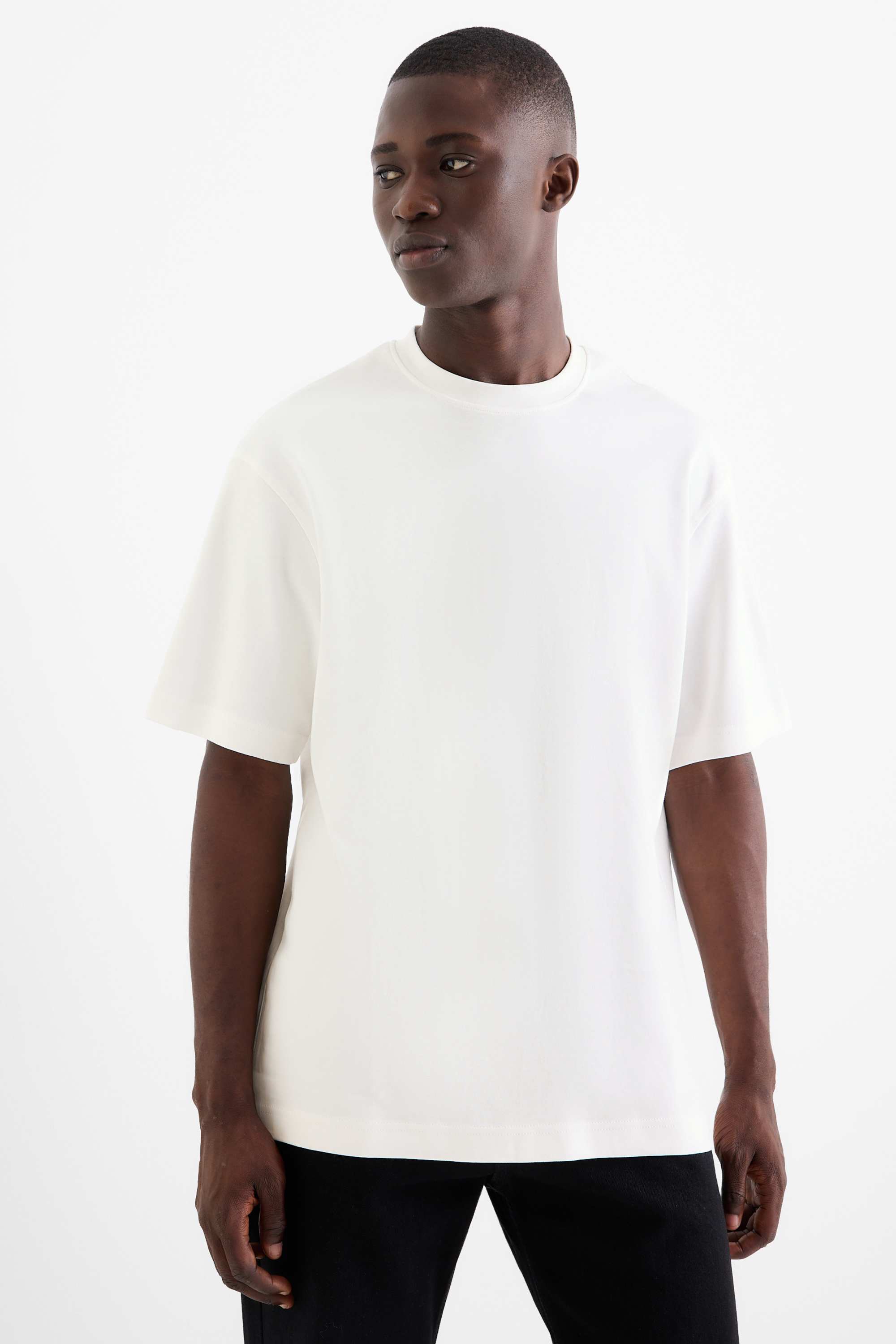 Multipack of 2 - T-shirt - relaxed fit white