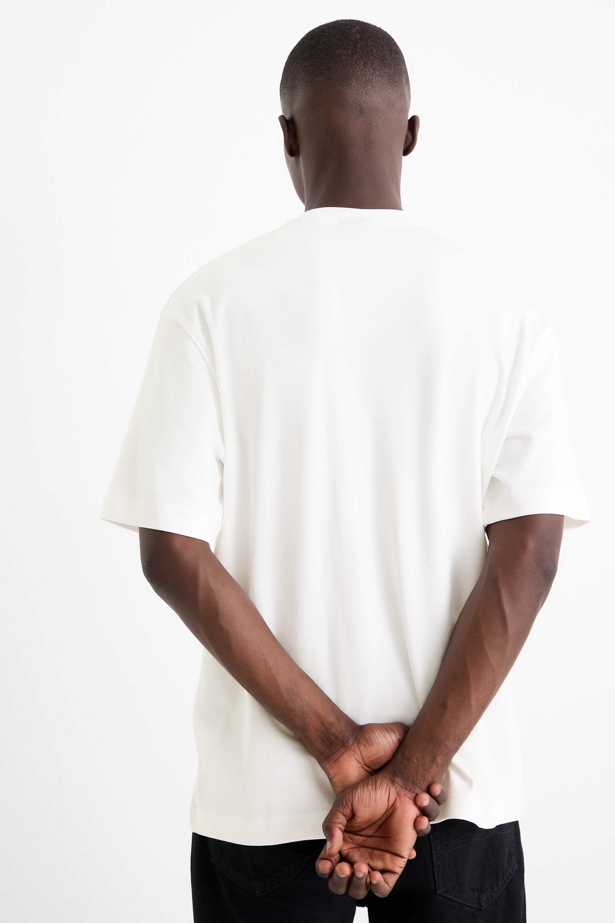Multipack of 2 - T-shirt - relaxed fit white