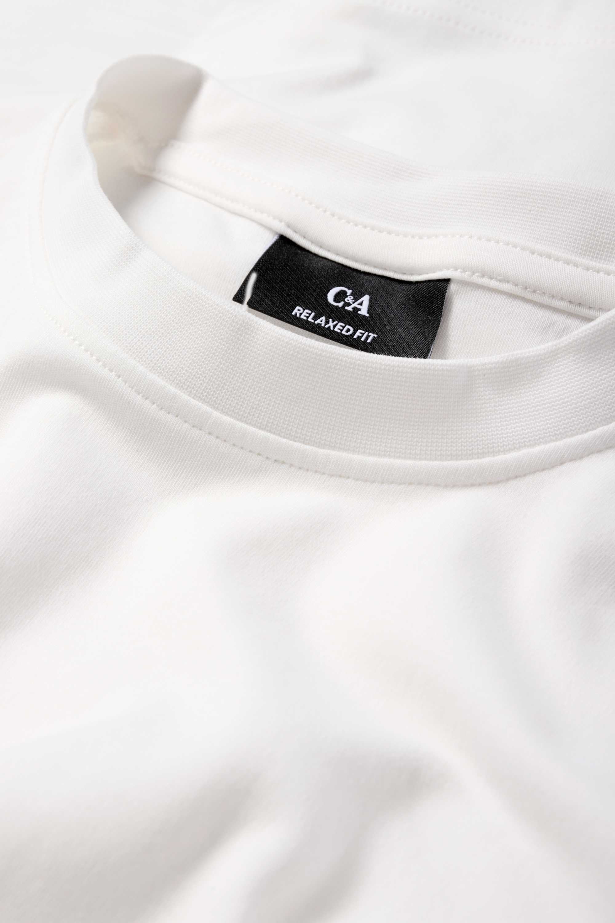 Multipack of 2 - T-shirt - relaxed fit white
