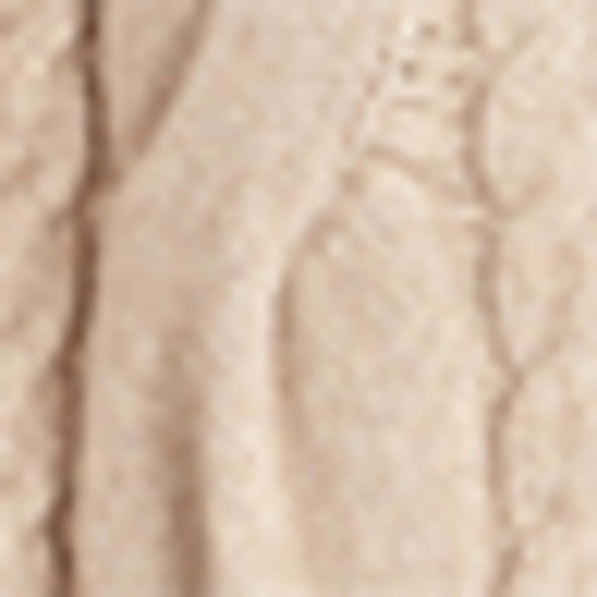 Cashmere cardigan - cable knit pattern beige