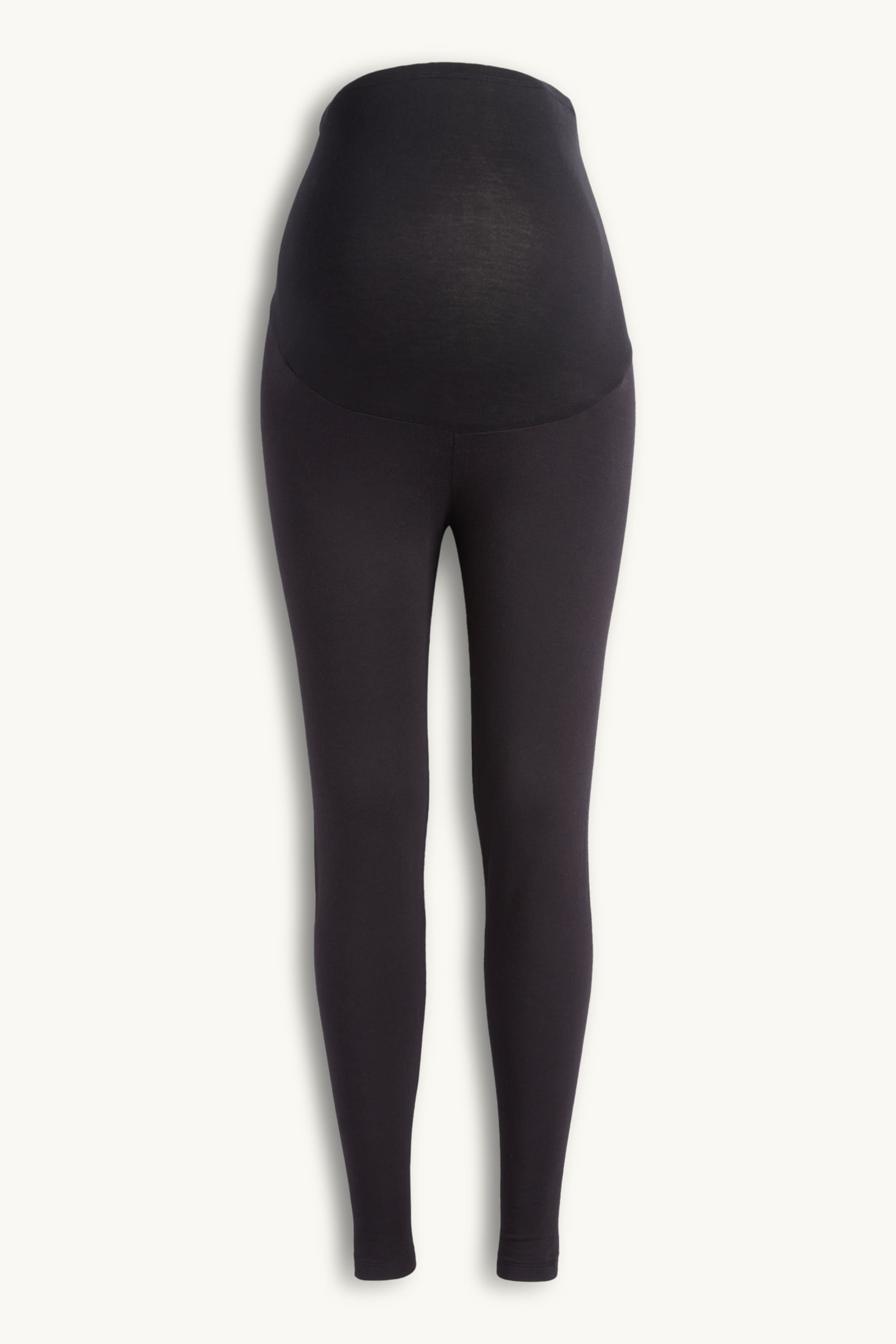 Maternity thermal leggings black (1)