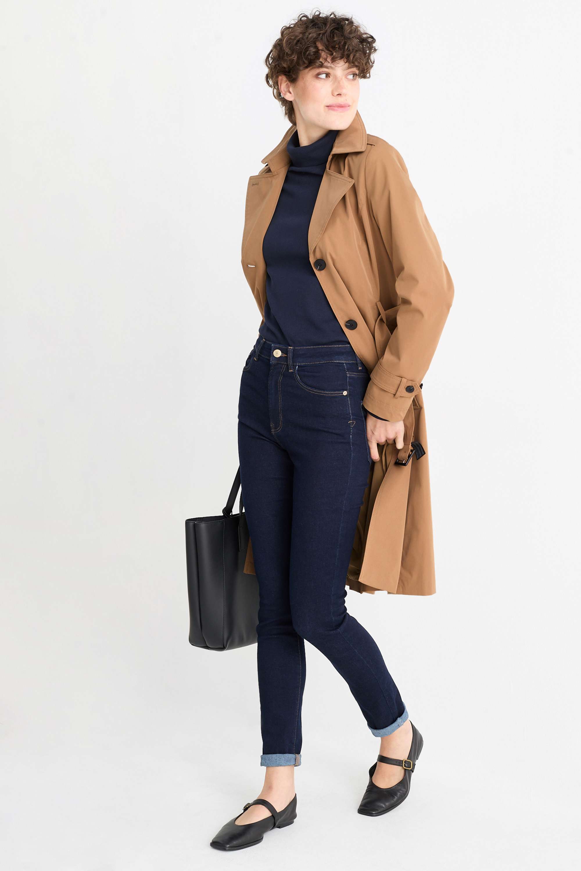 Trench coat brown