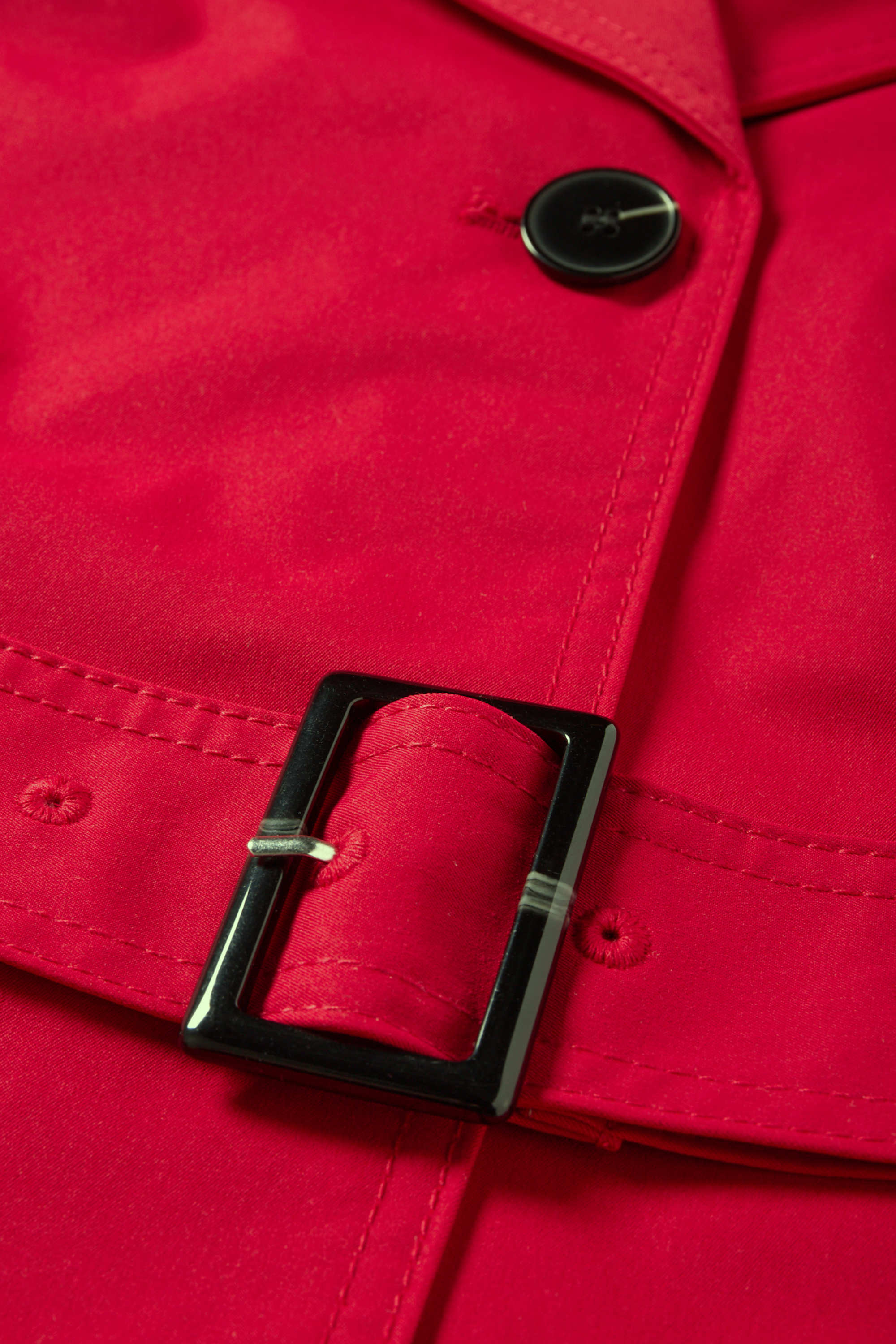 Trench coat red
