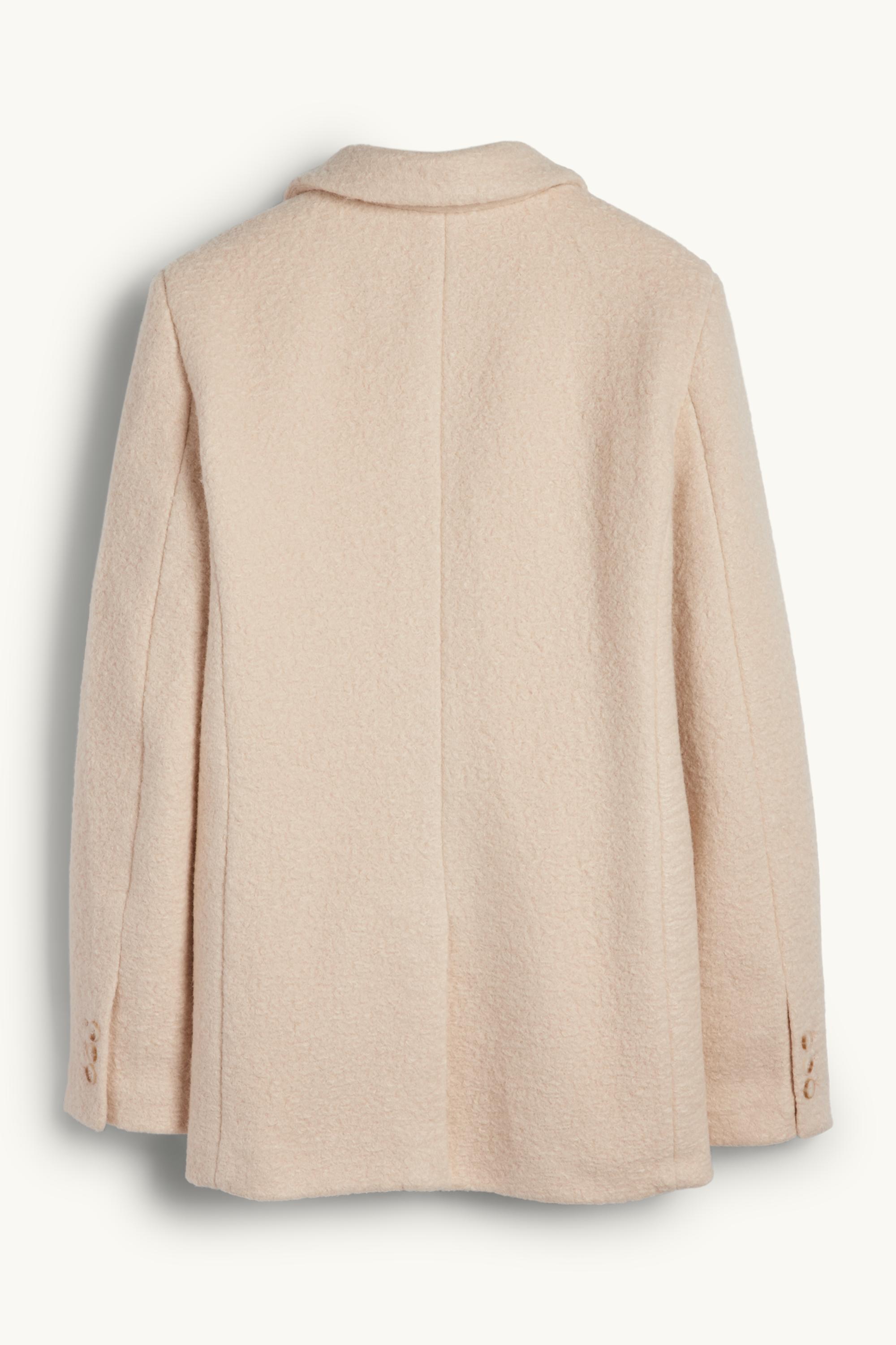 Long blazer - relaxed fit light beige