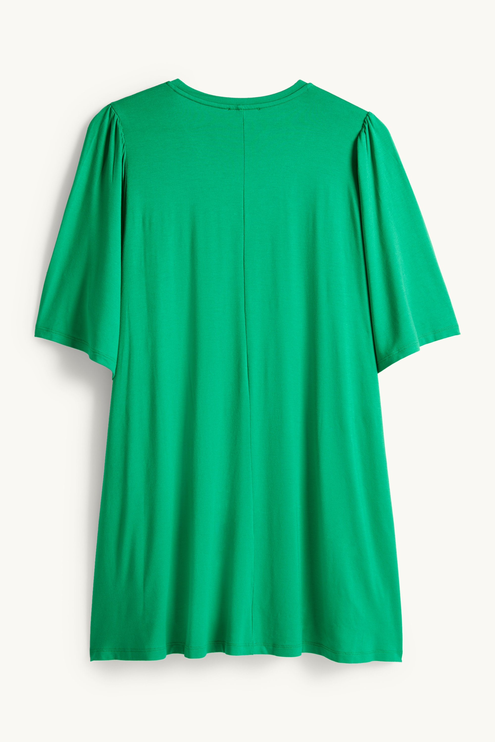 V-neck T-shirt green
