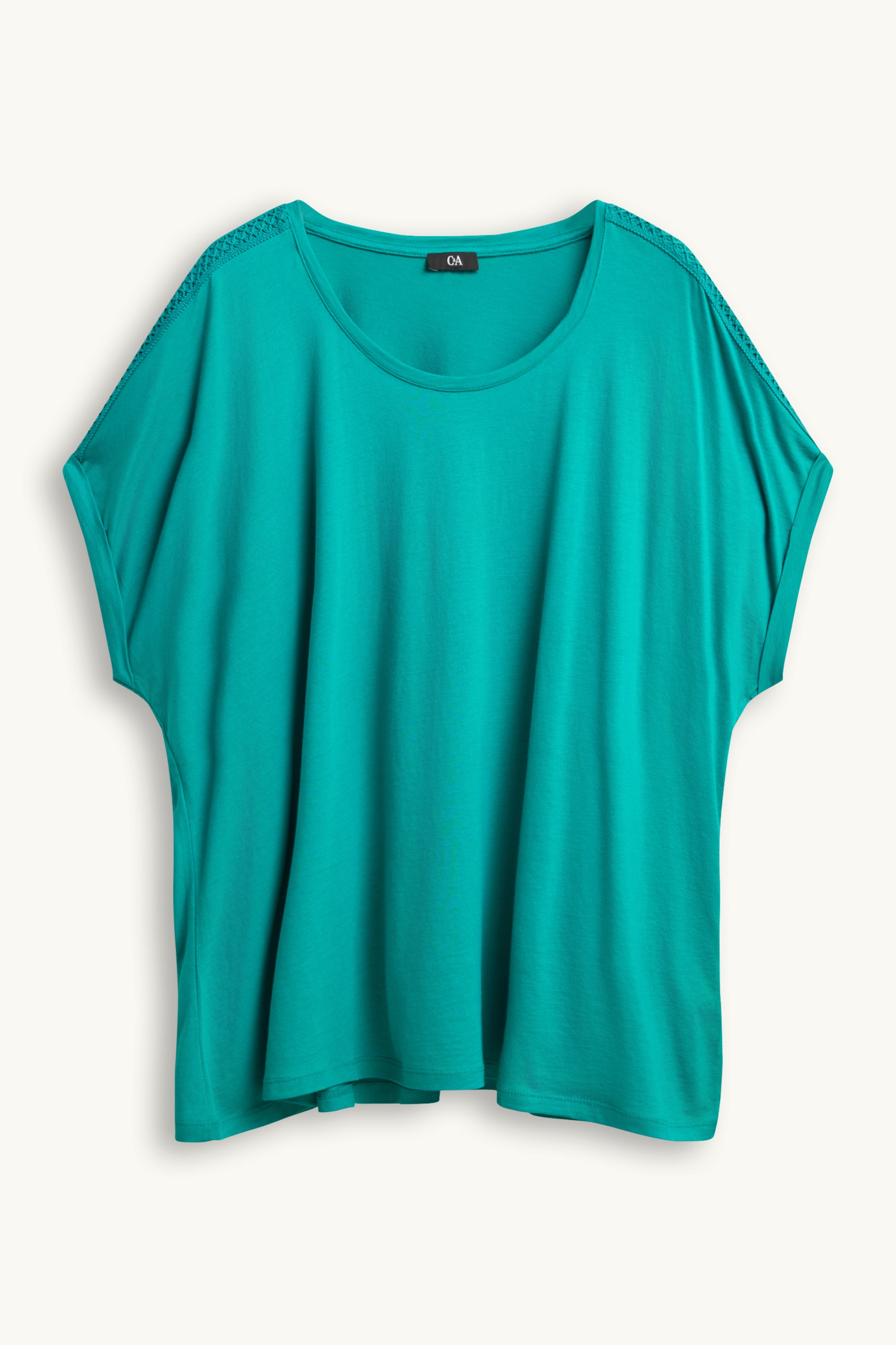 T-shirt turquoise