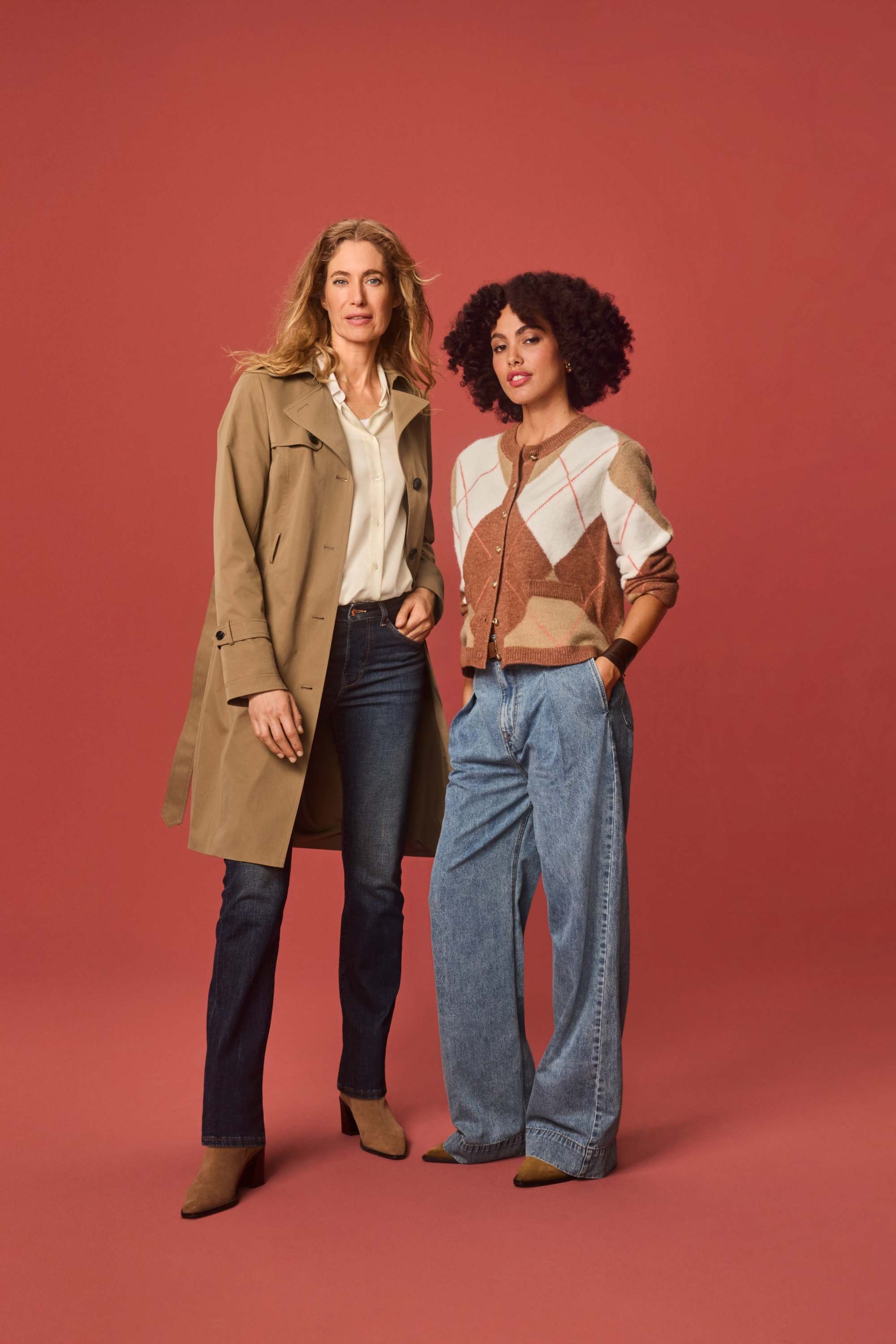 Trench coat brown