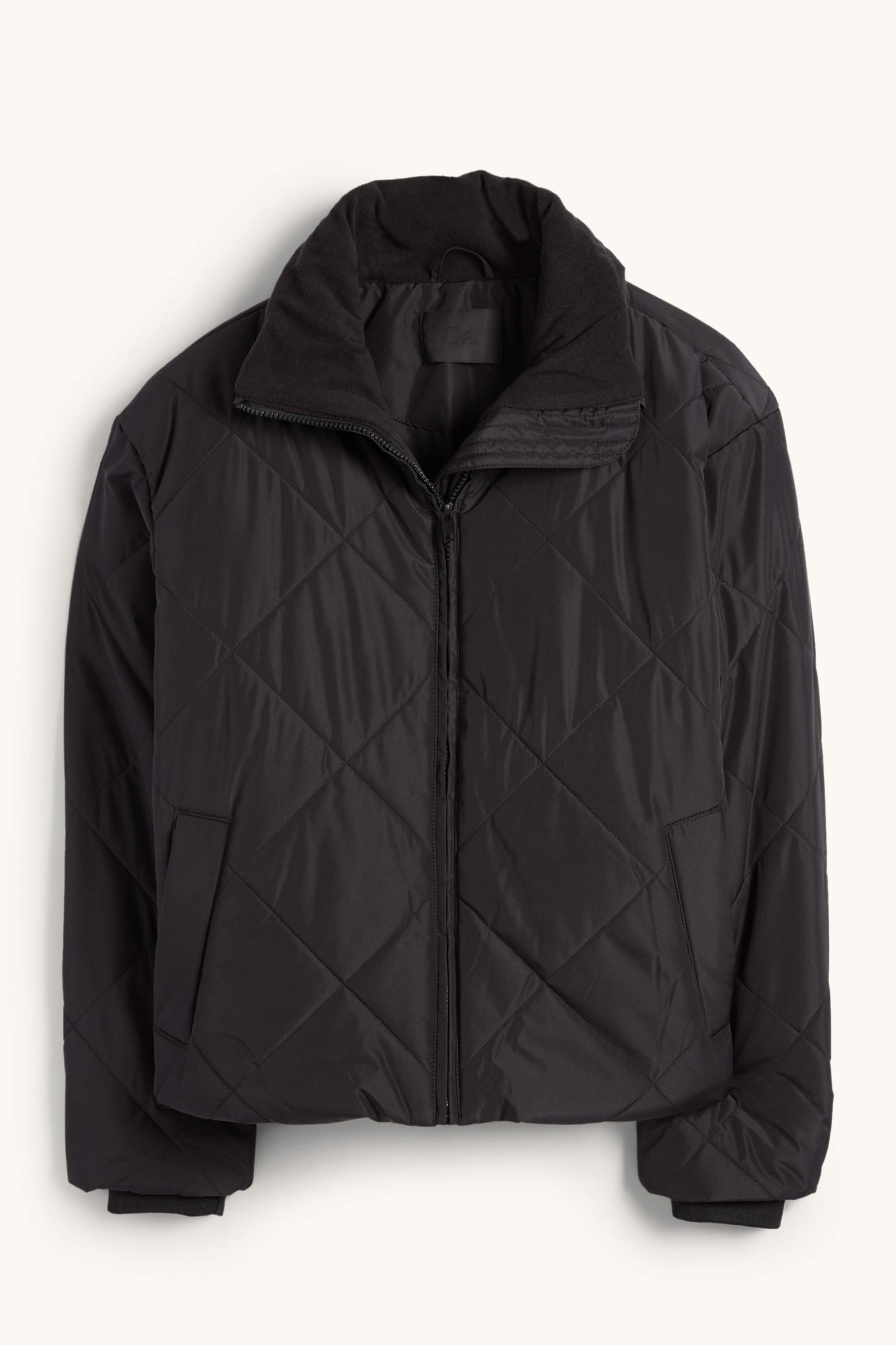 Quilted jacket black