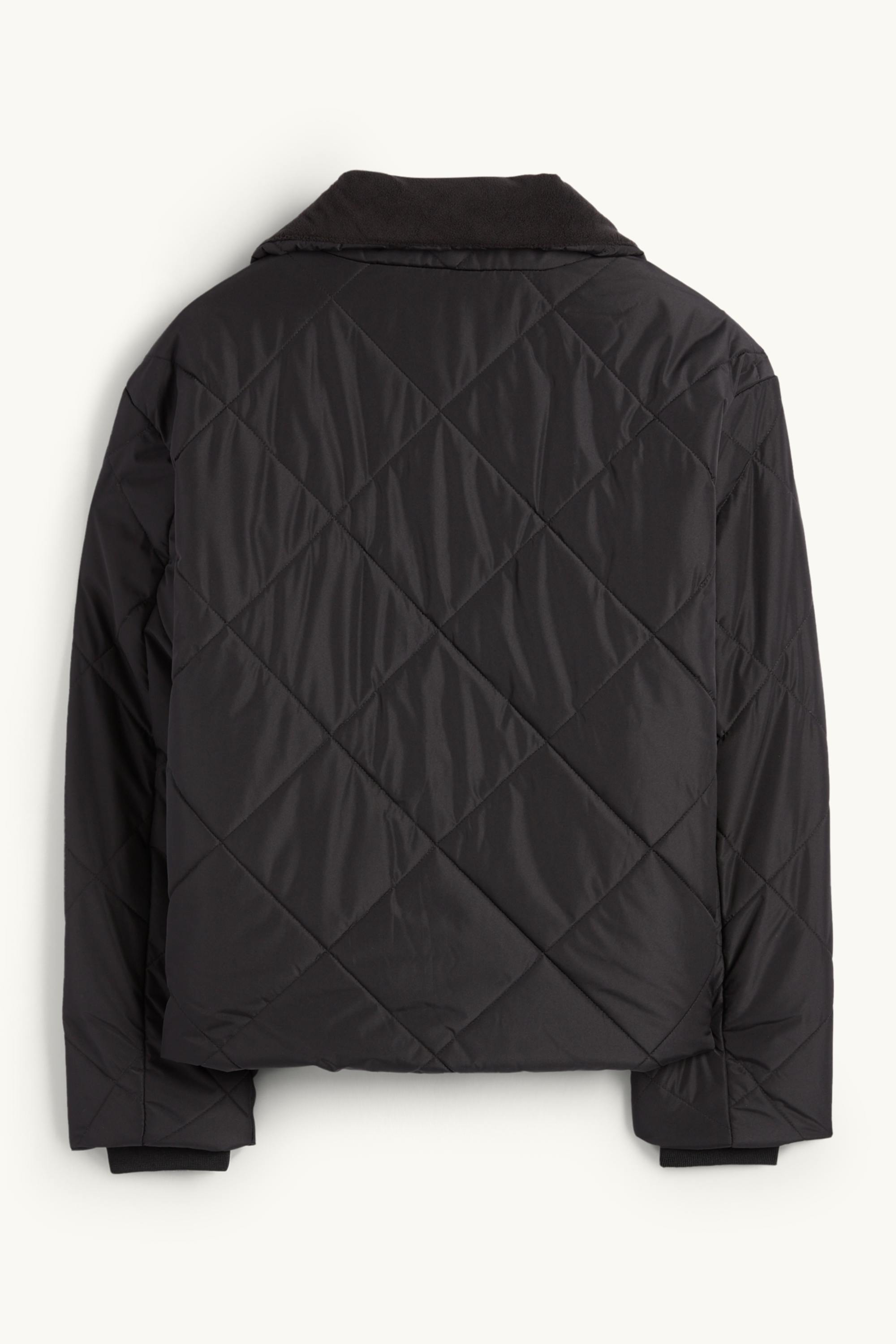Quilted jacket black