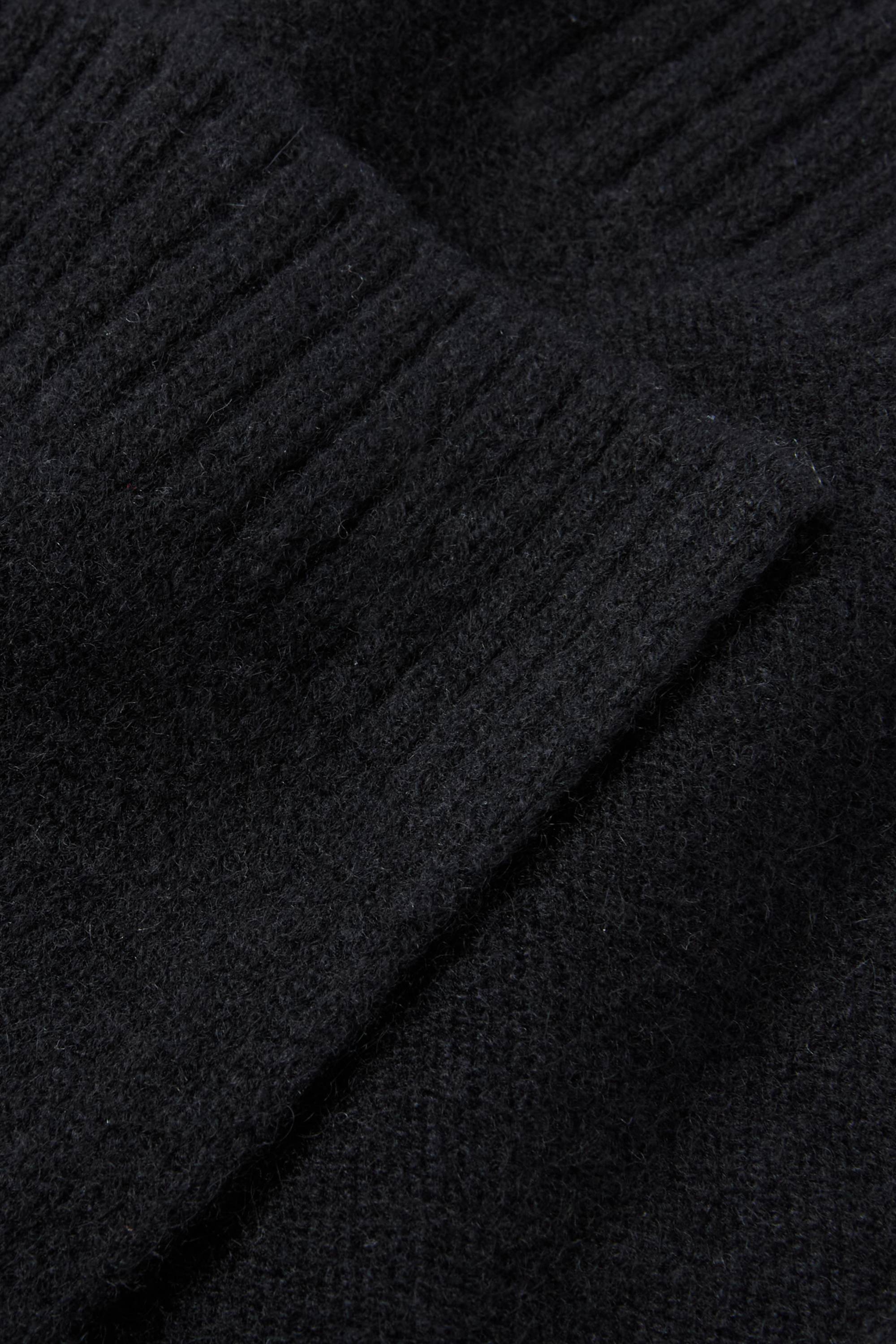 Cashmere scarf black