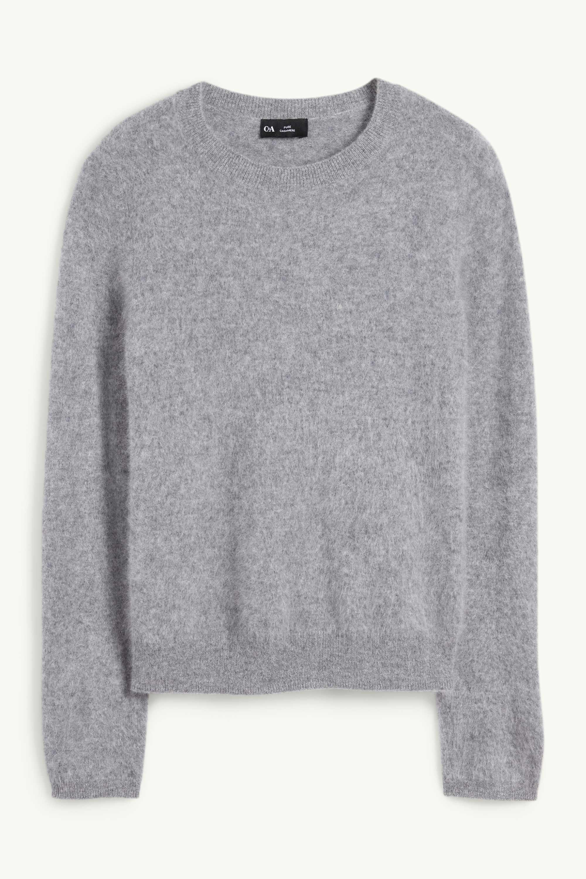 Cashmere jumper gray