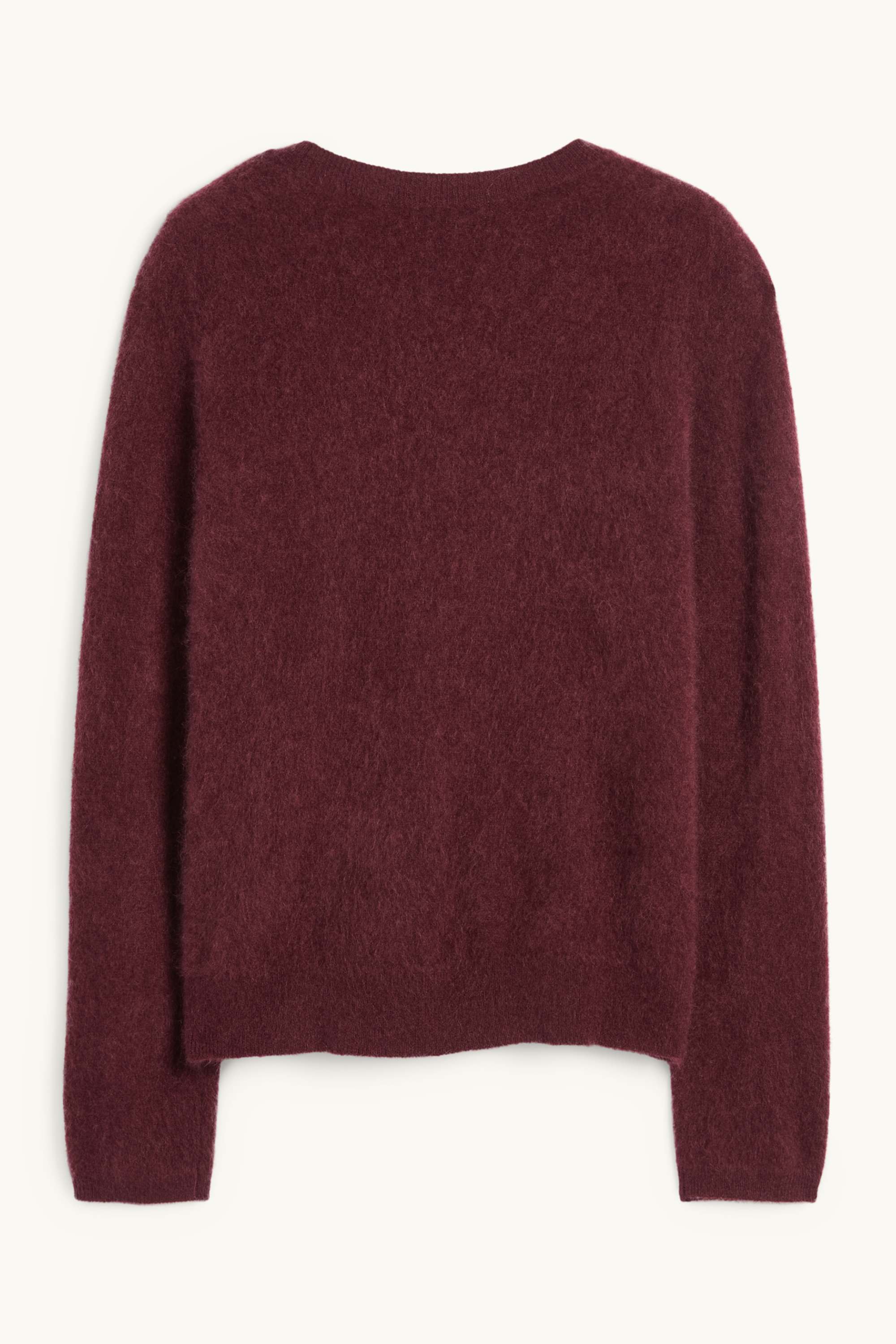 Cashmere jumper bordeaux