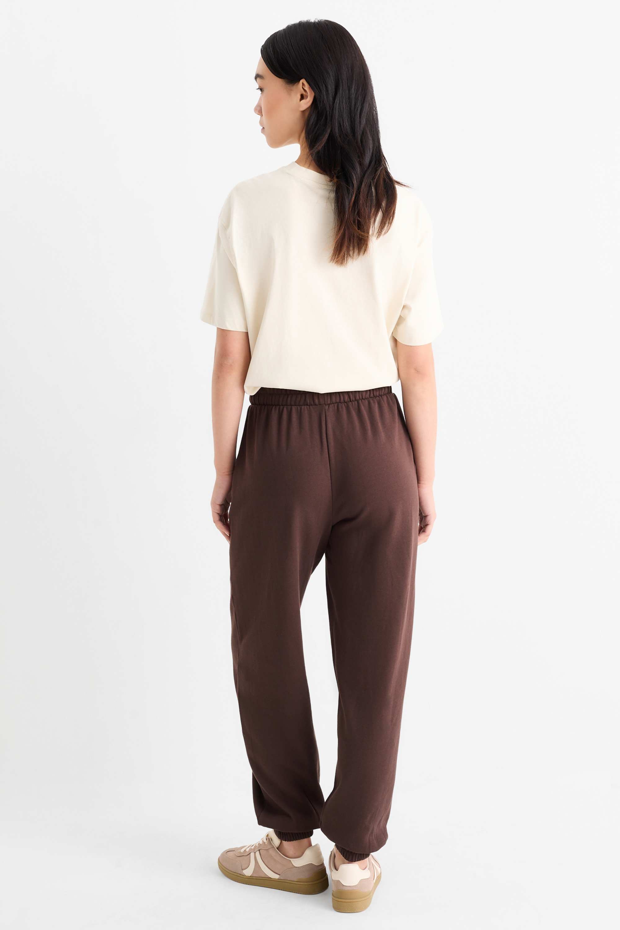 Joggers dark brown