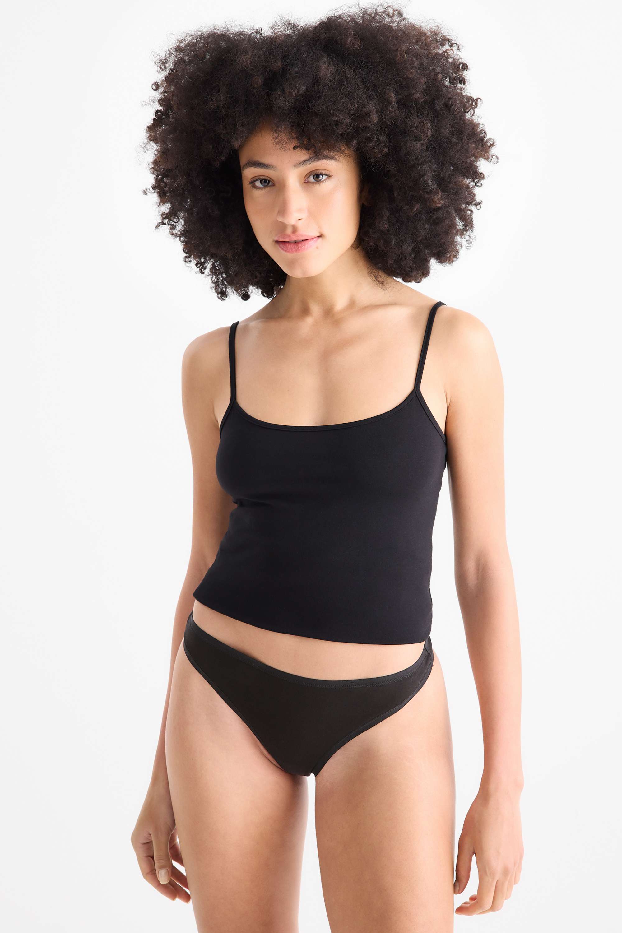 Multipack of 3 - thong black