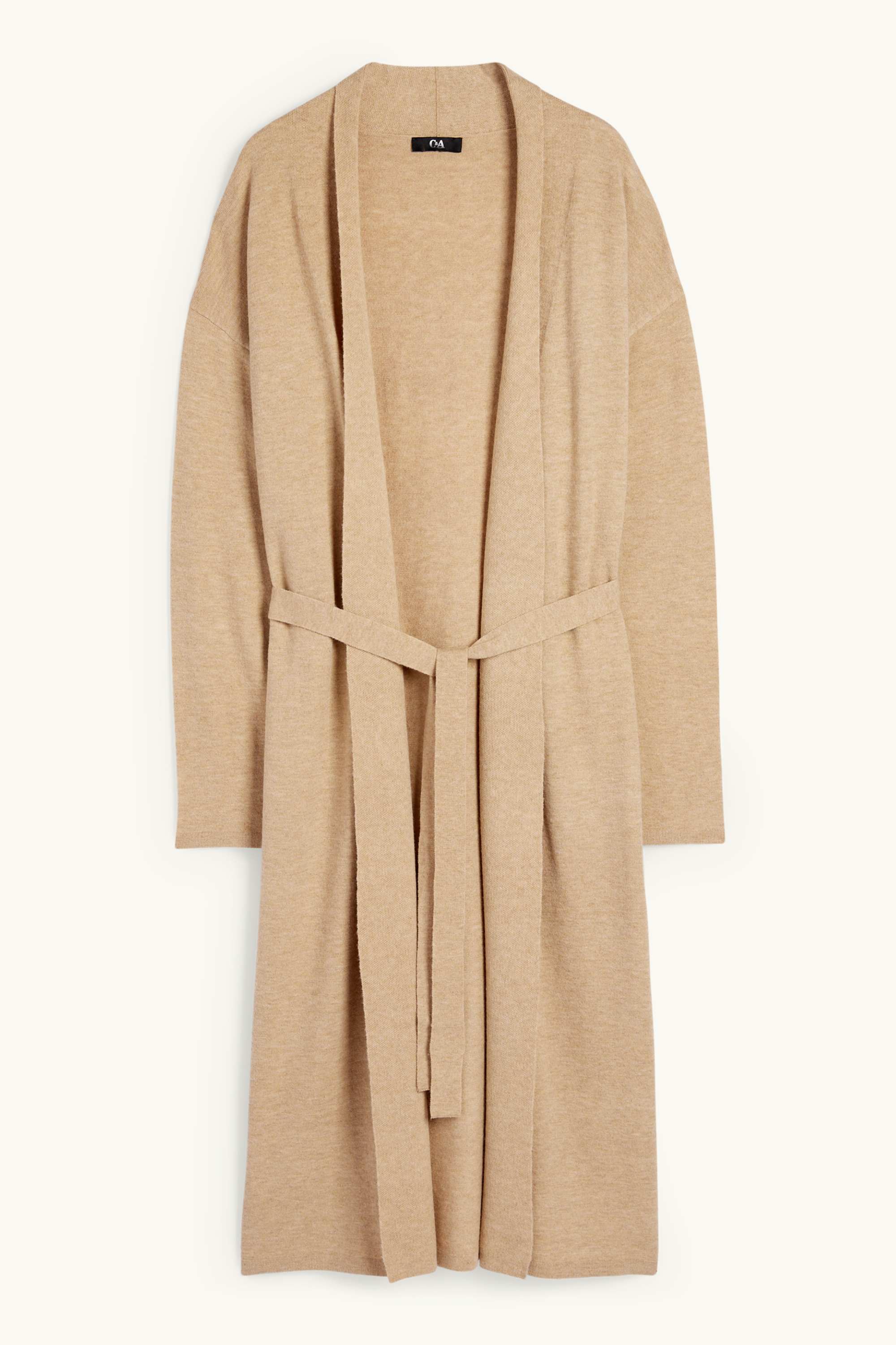 Long cardigan beige