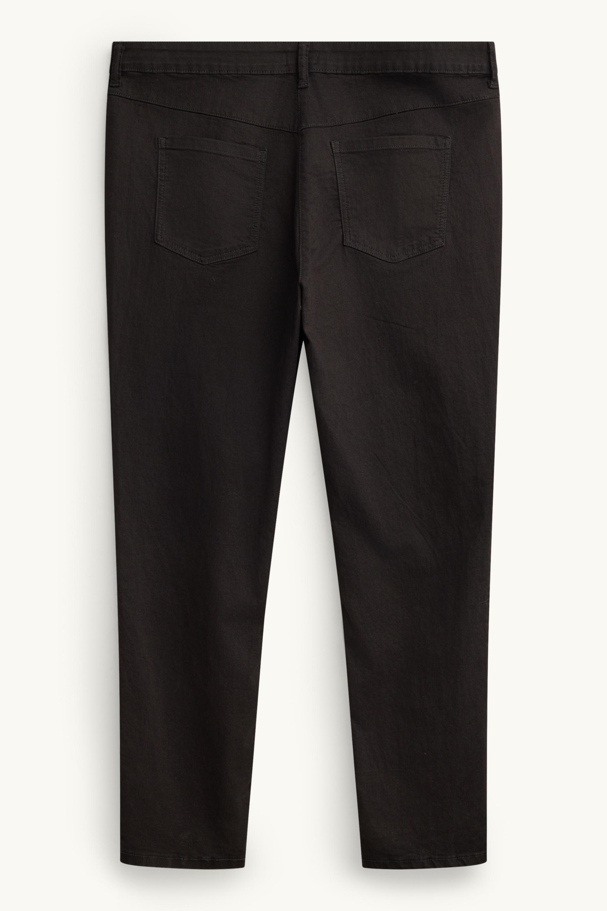 Slim jeans - mid-rise waist black
