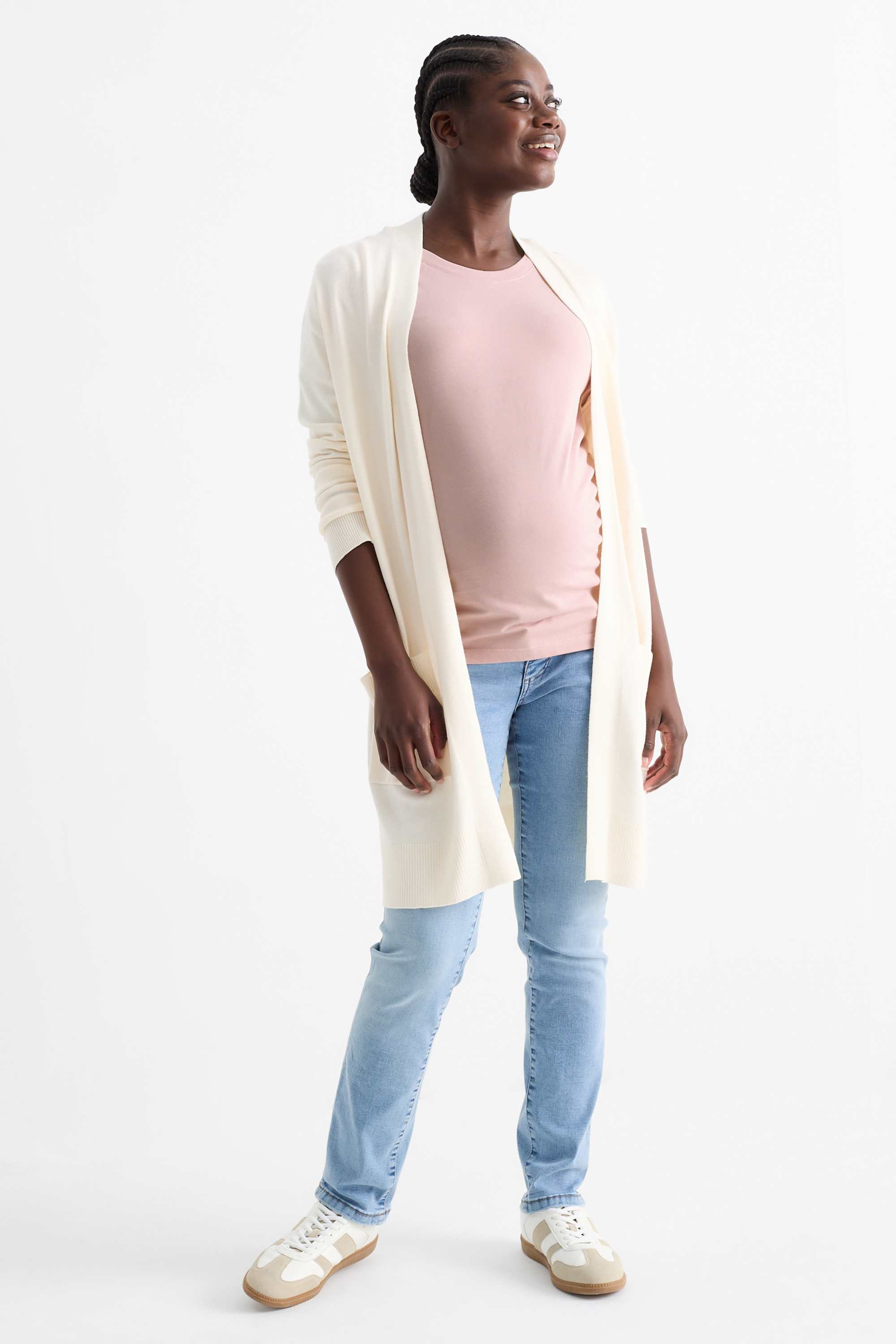 Multipack of 2 - maternity T-shirt black / rose