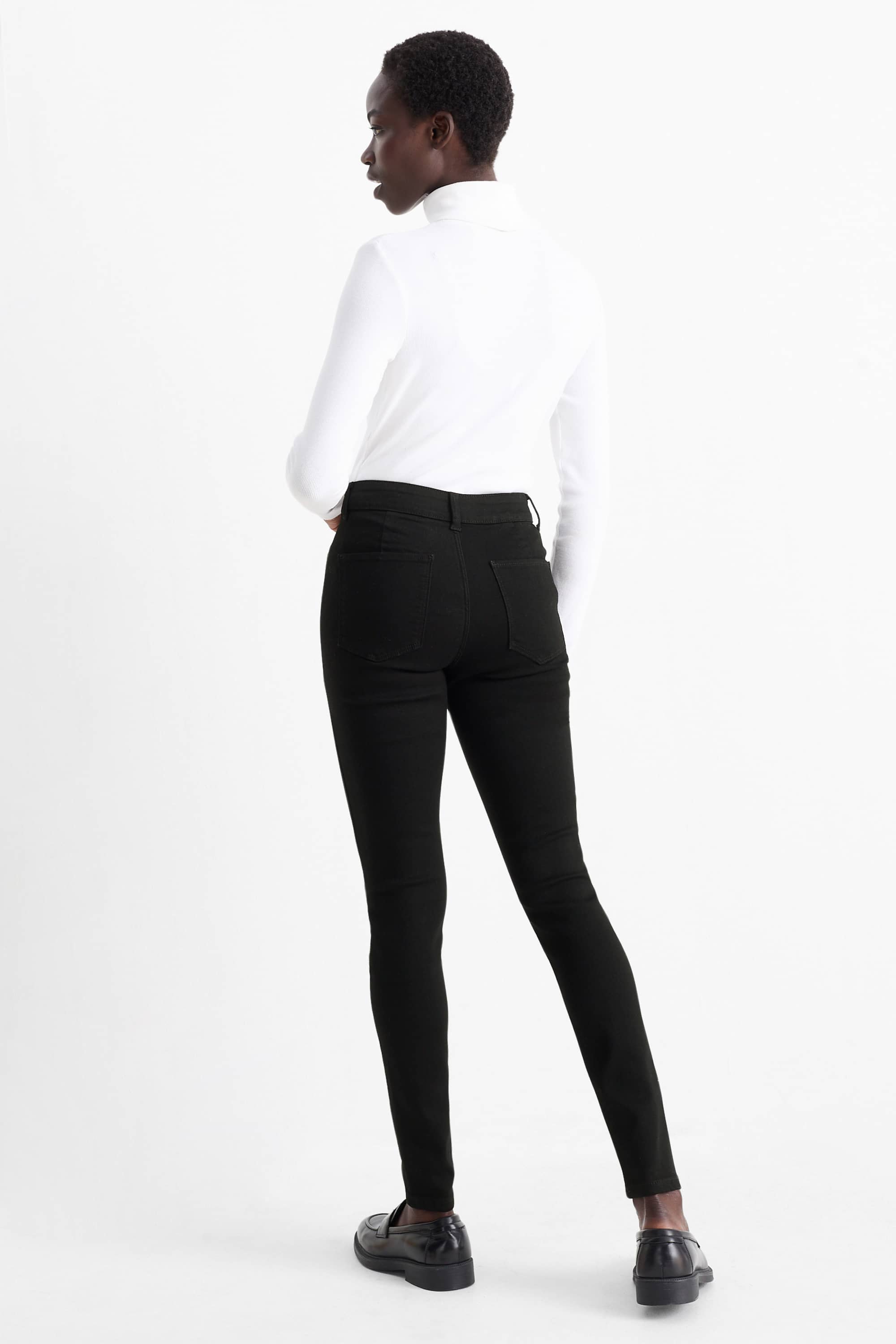 Multipack of 2 - jegging jeans - high waist blue / black