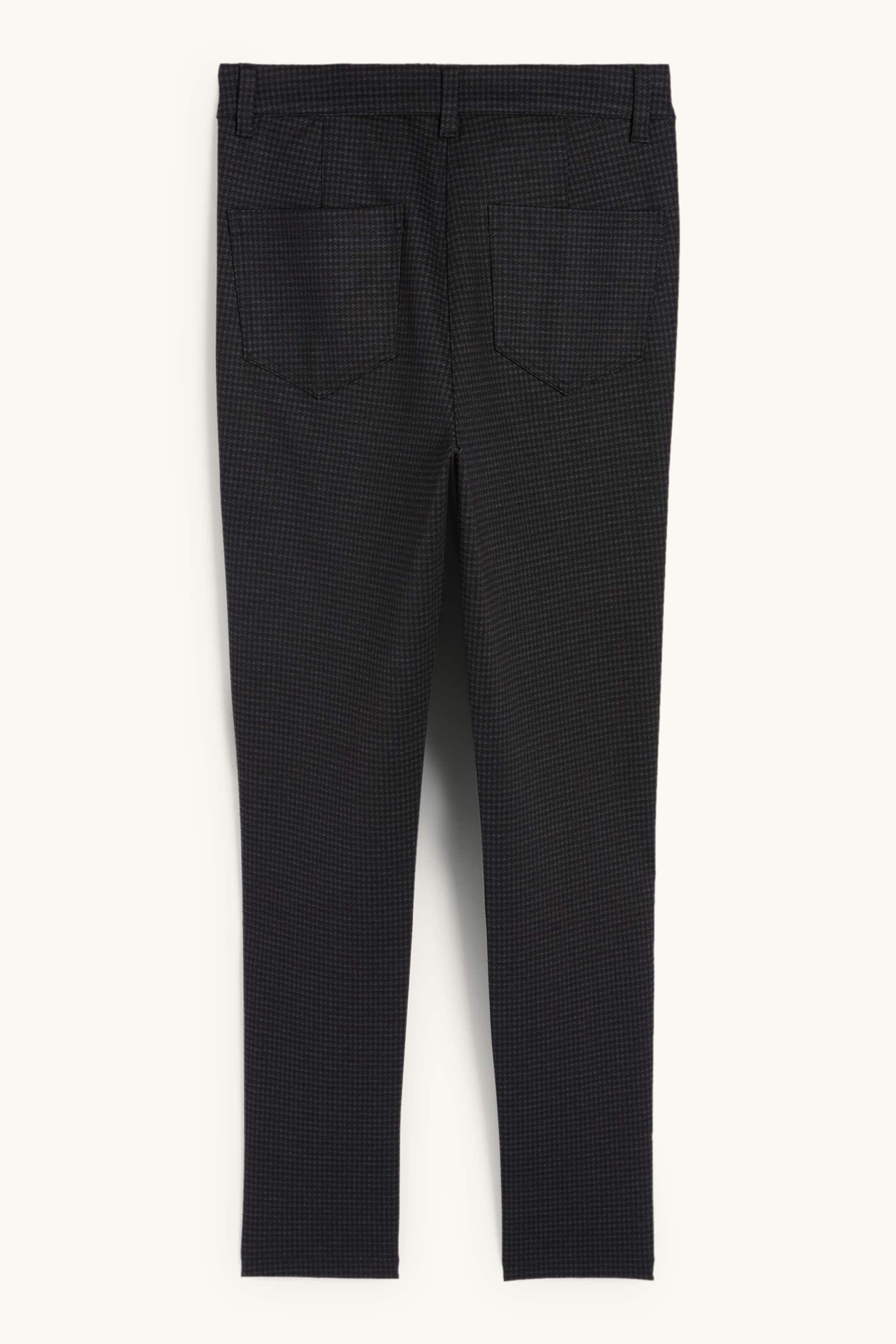 Leggings - check dark gray