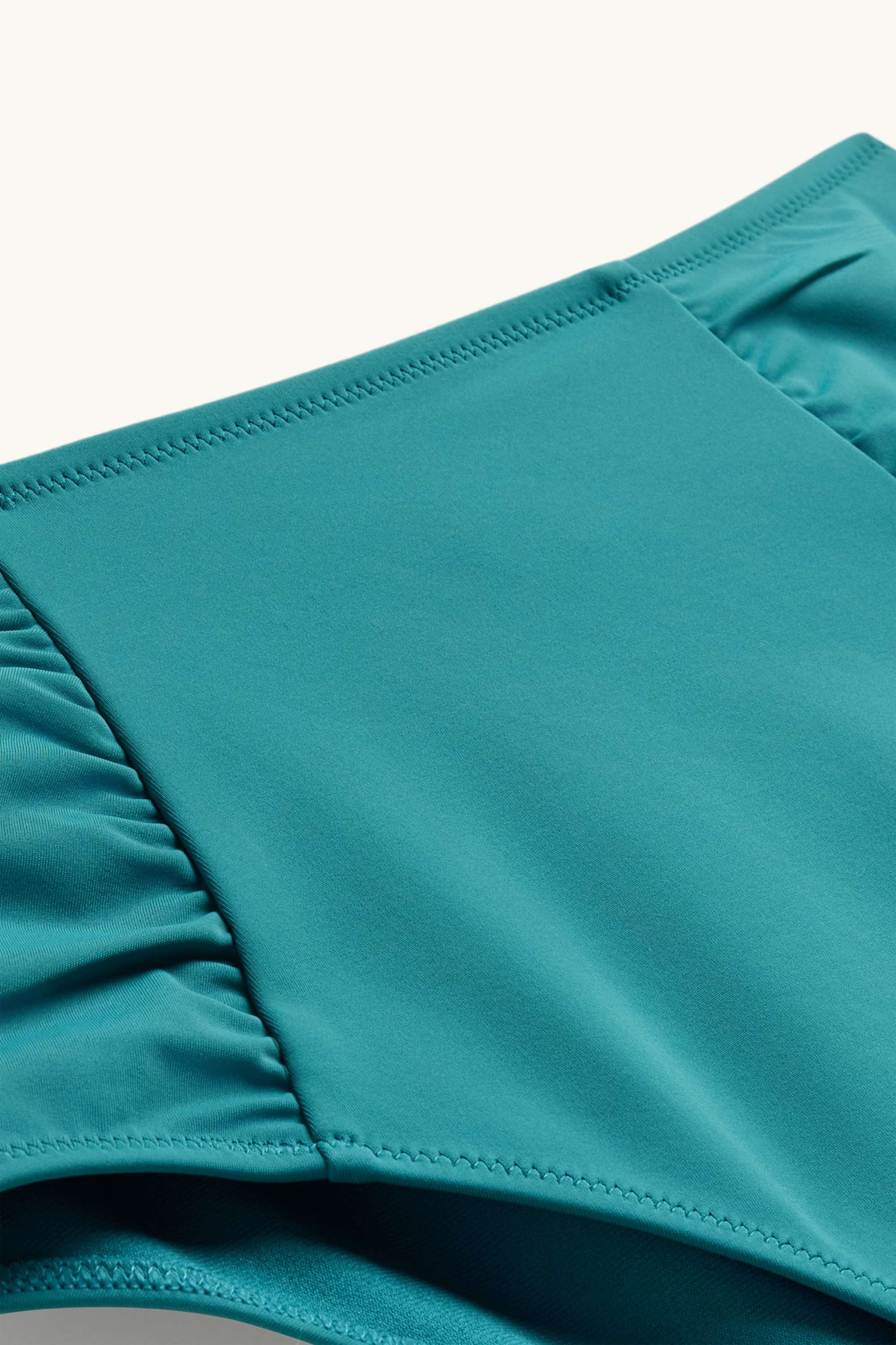 Bikini bottoms - high waist - LYCRA® XTRA LIFE™ green