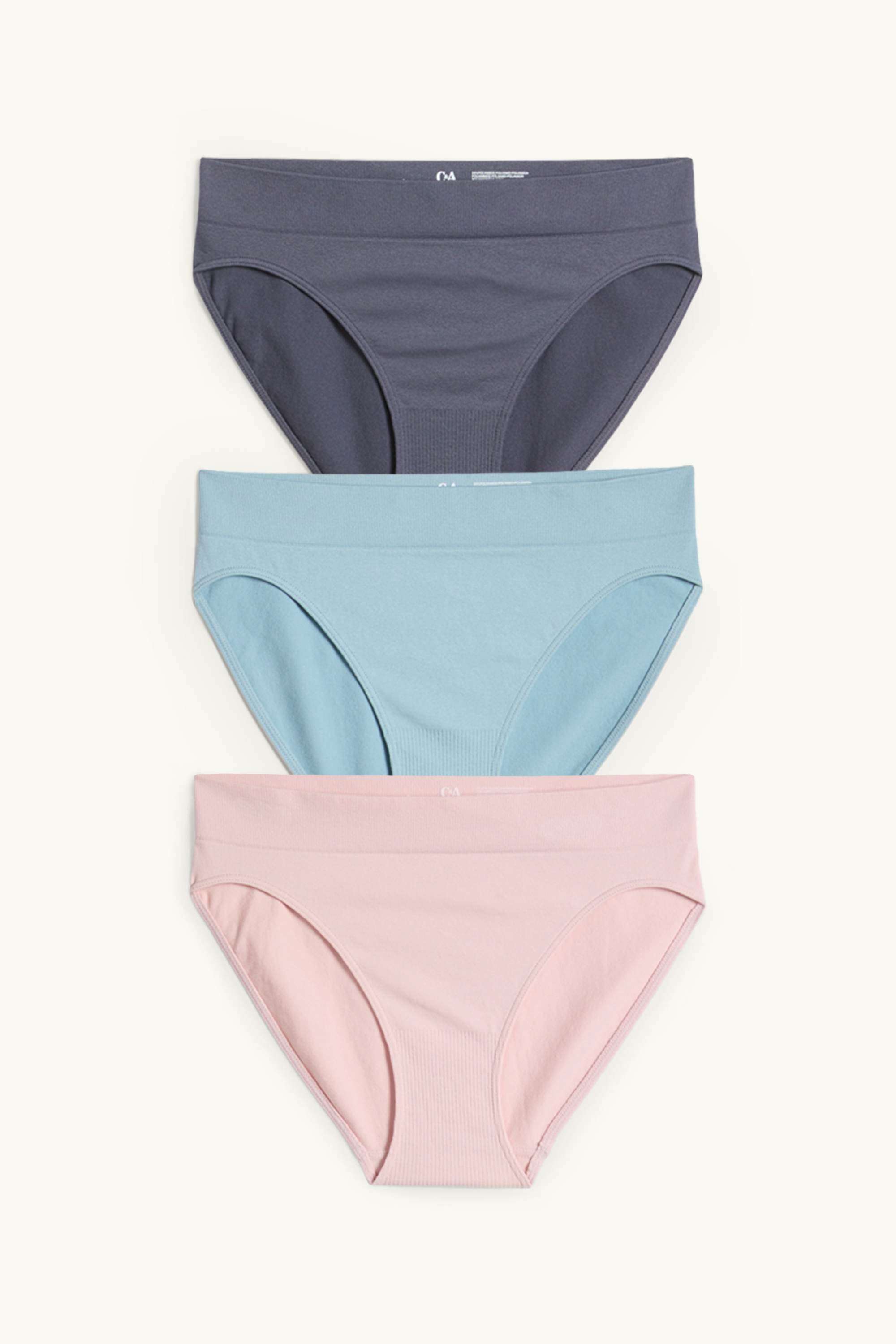 Multipack of 3 - briefs - seamless rose / blue