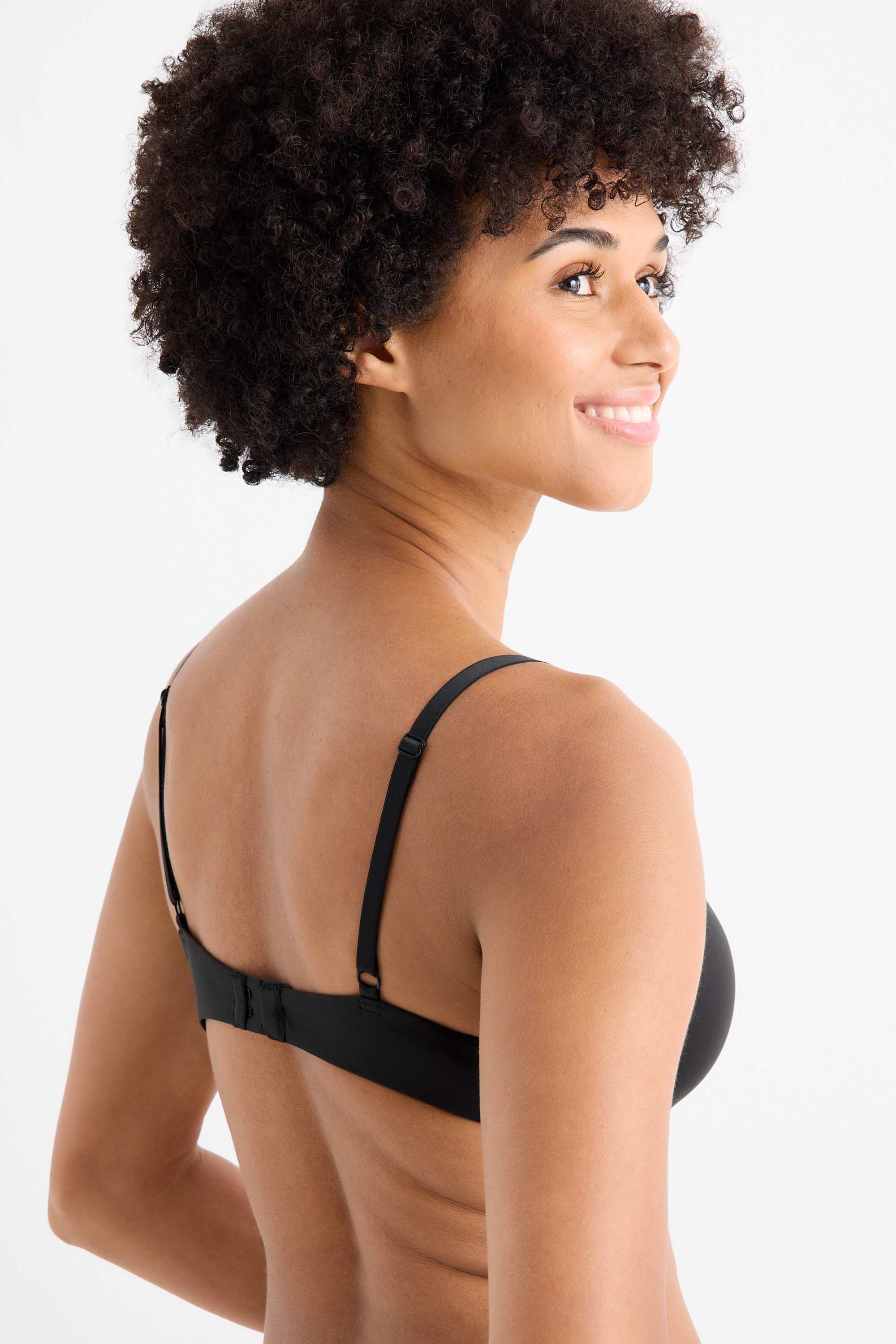 Underwire bra - FULL COVERAGE - padded - LYCRA® black