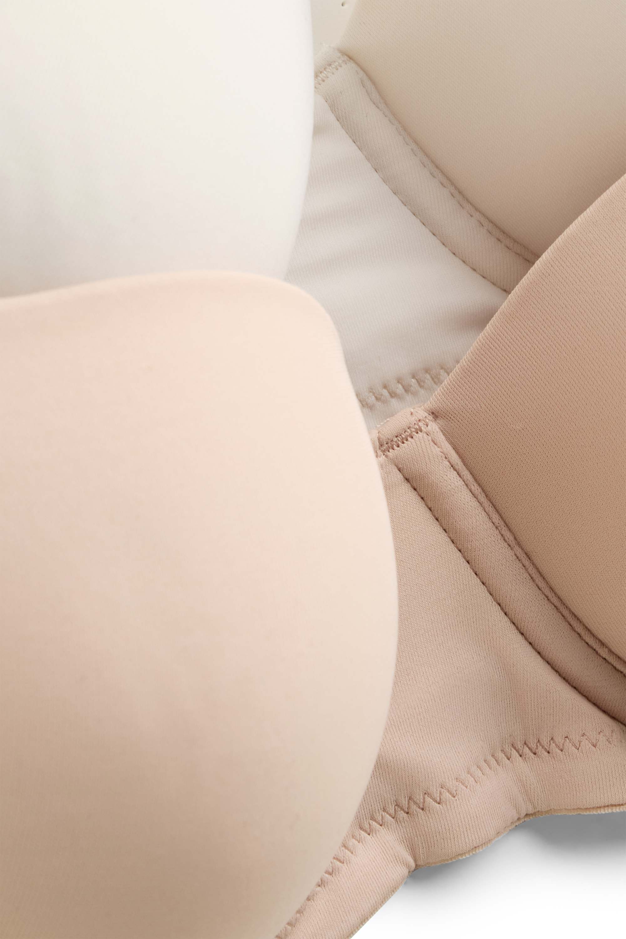 Multipack of 2 - underwire bra - FULL COVERAGE - padded cremewhite