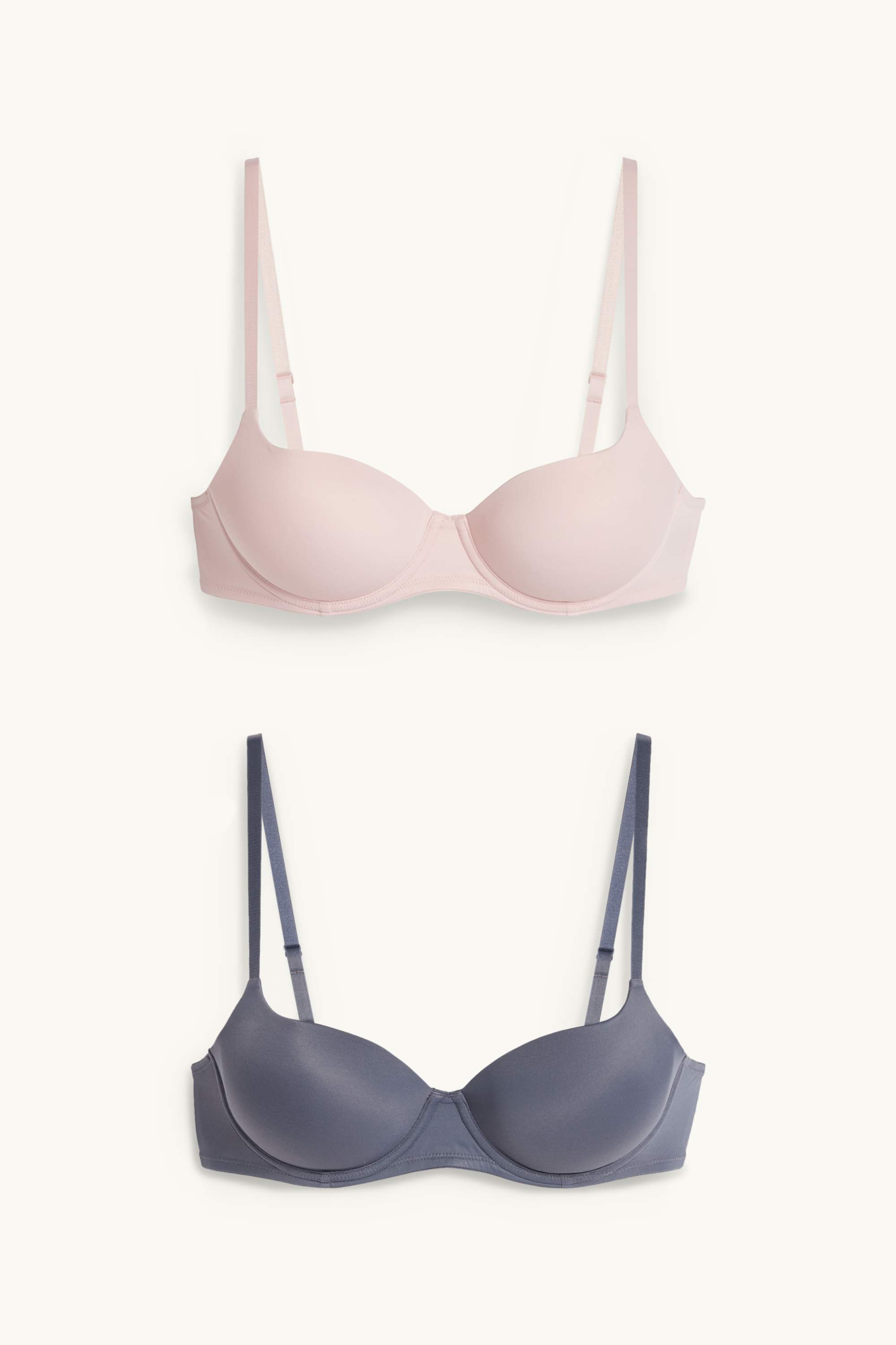Multipack of 2 - underwire bra - FULL COVERAGE - padded rose / blue