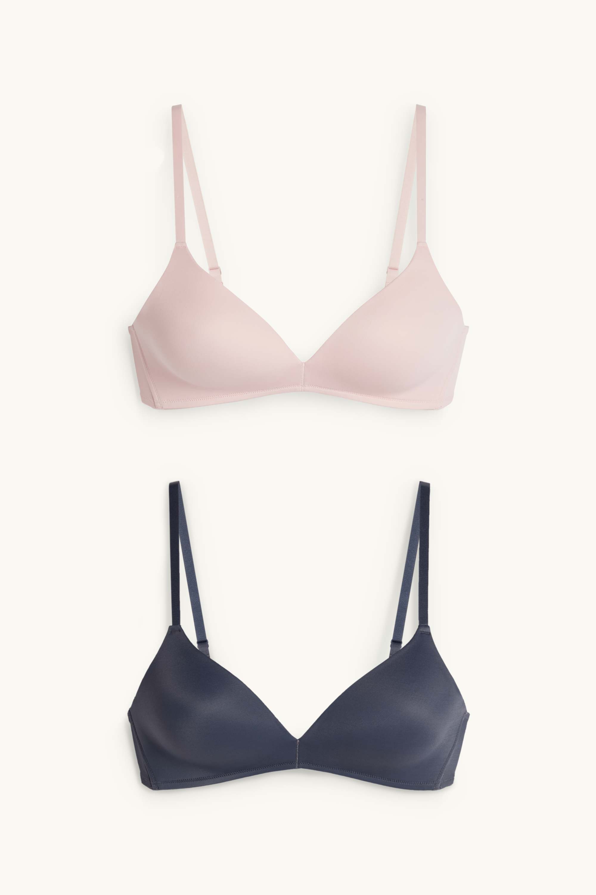 Multipack of 2 - non-wired bra - padded rose / blue