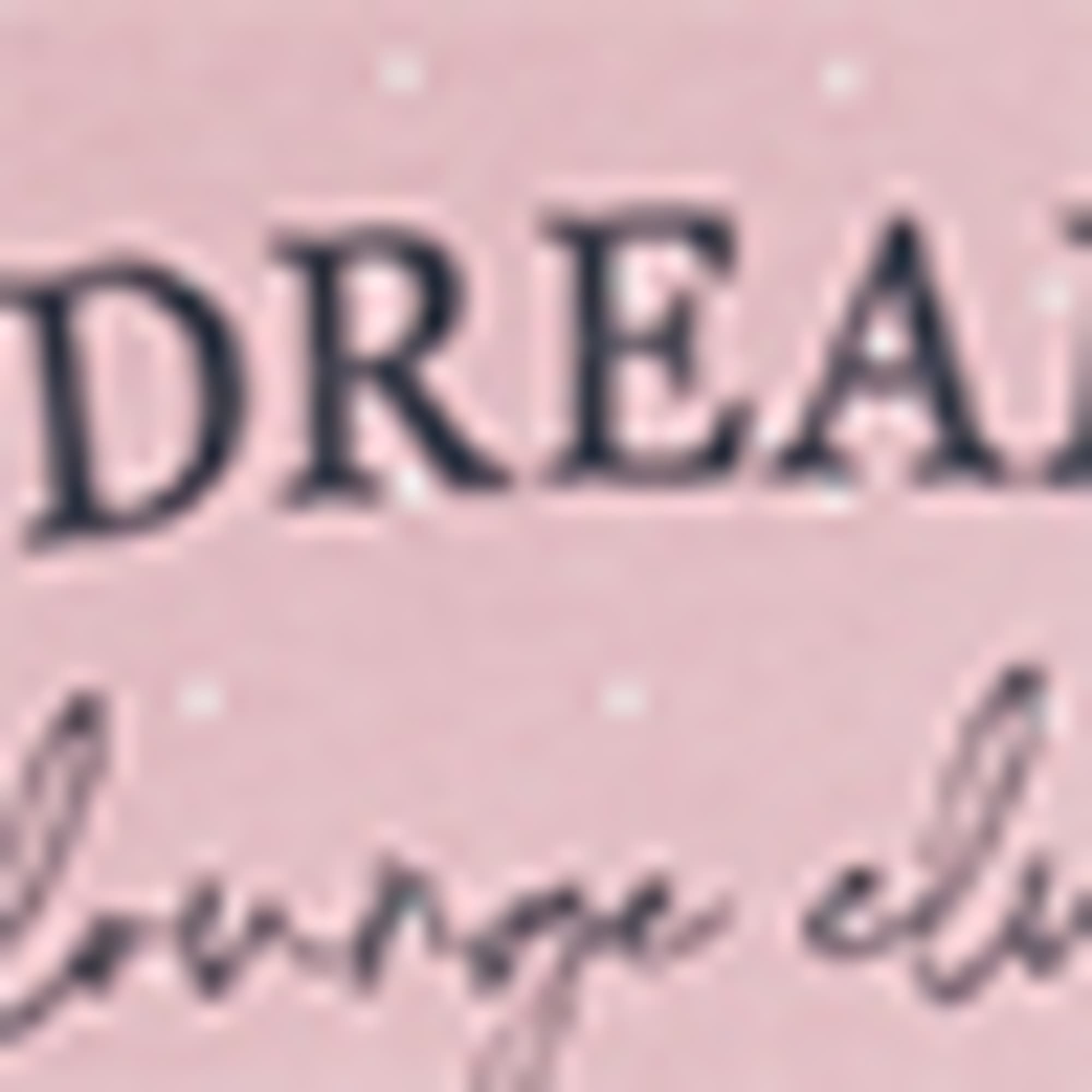 Nightdress - polka dot dark rose