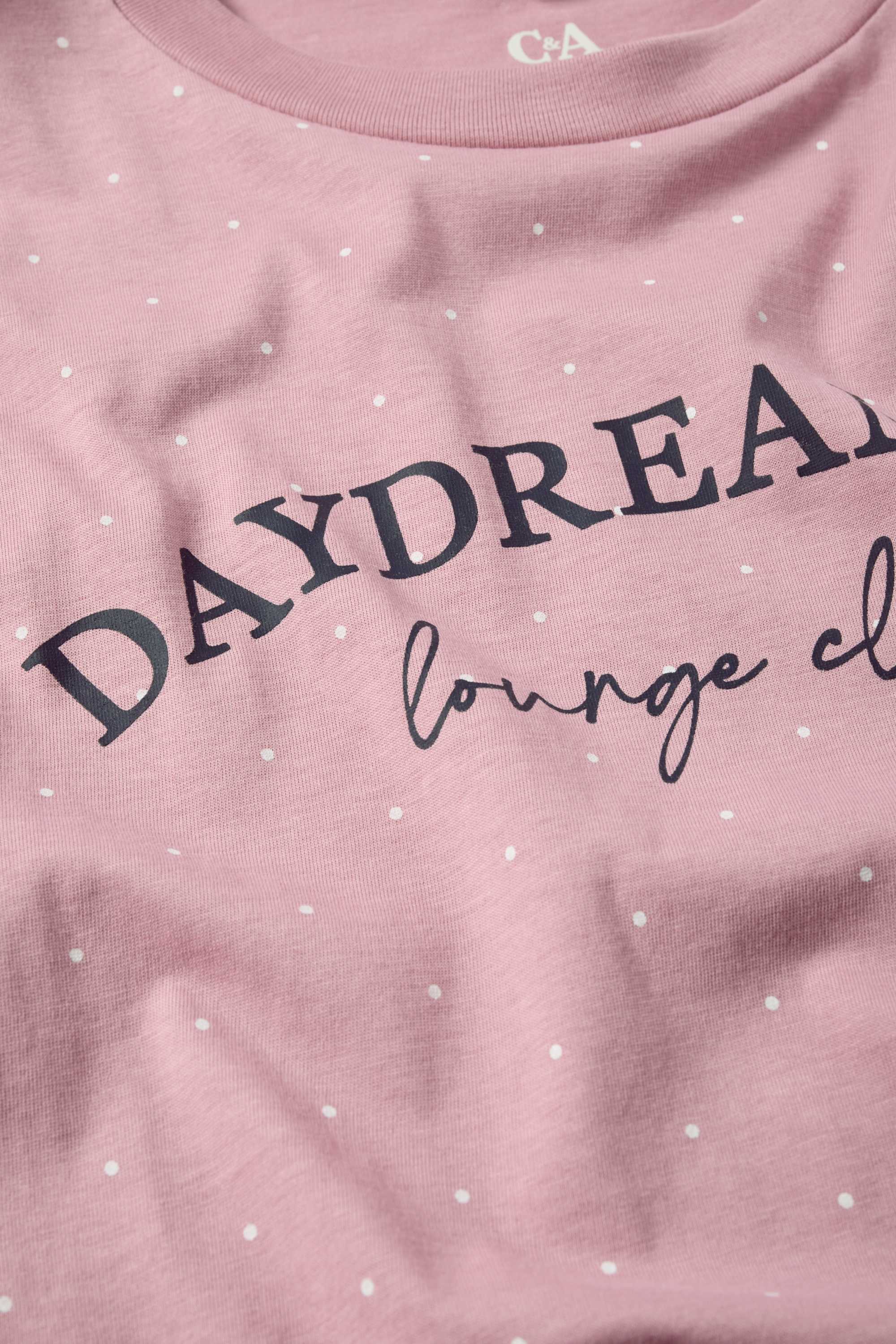 Pyjamas - polka dot pink