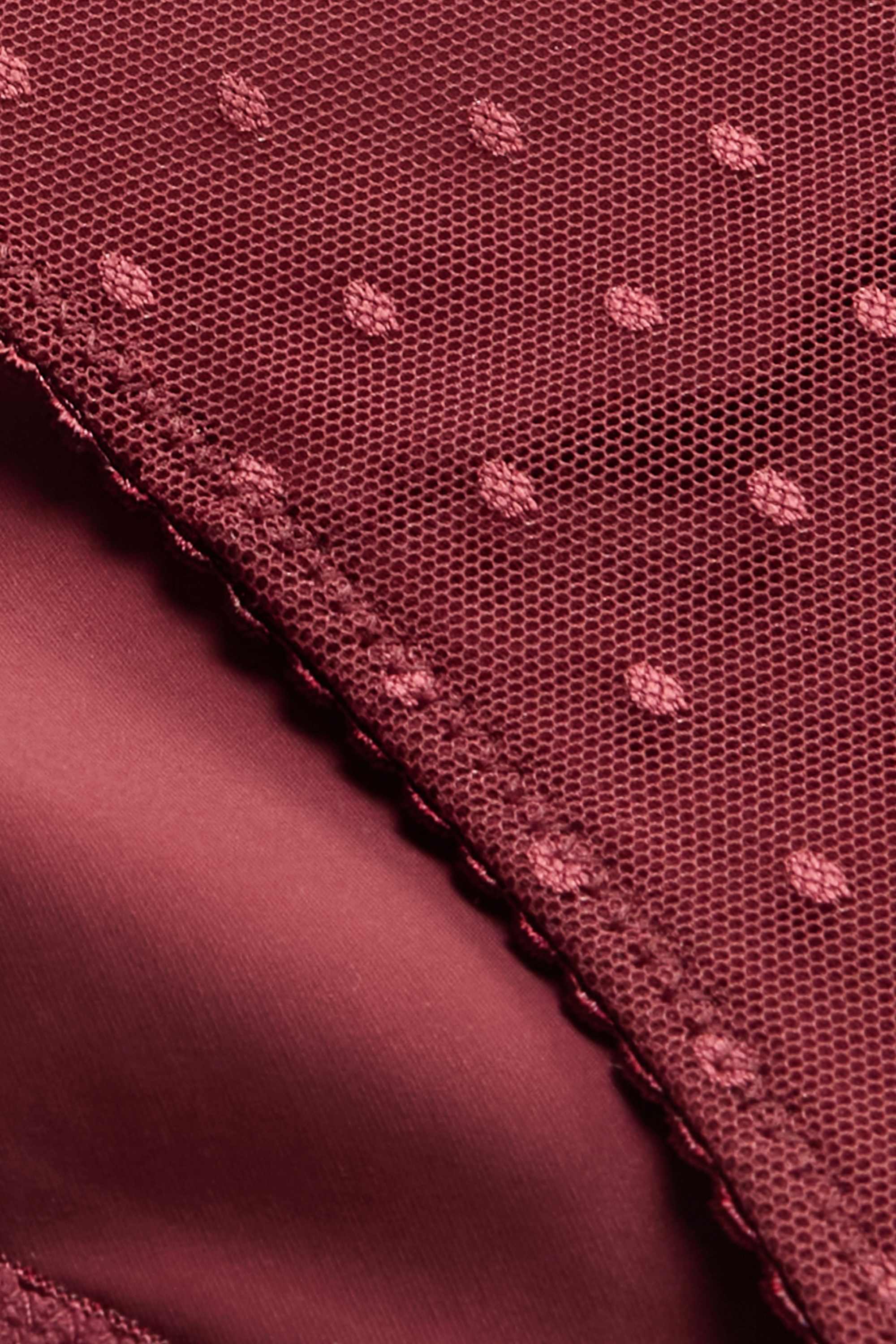 Briefs - polka dot bordeaux