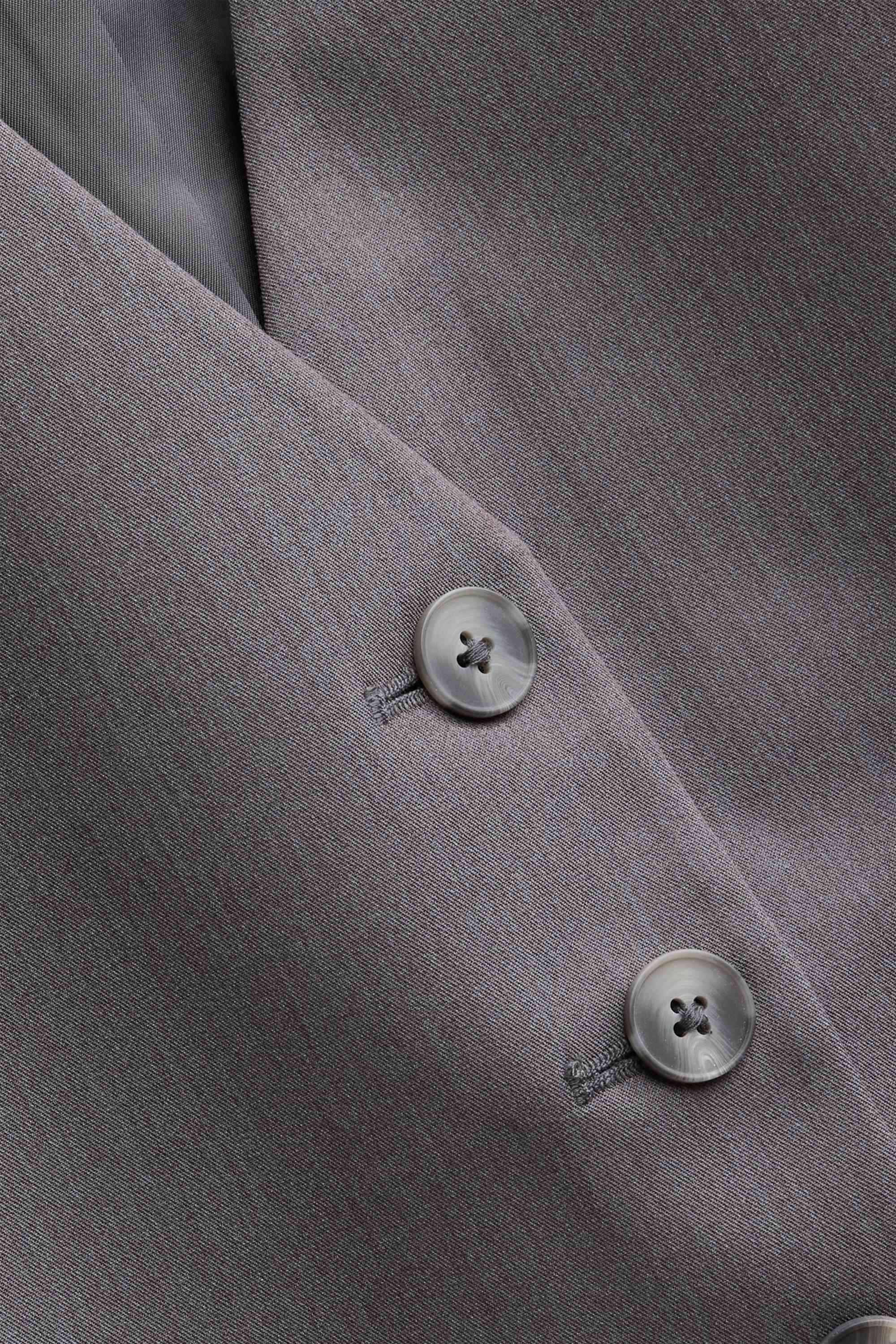 Business waistcoat - regular fit gray