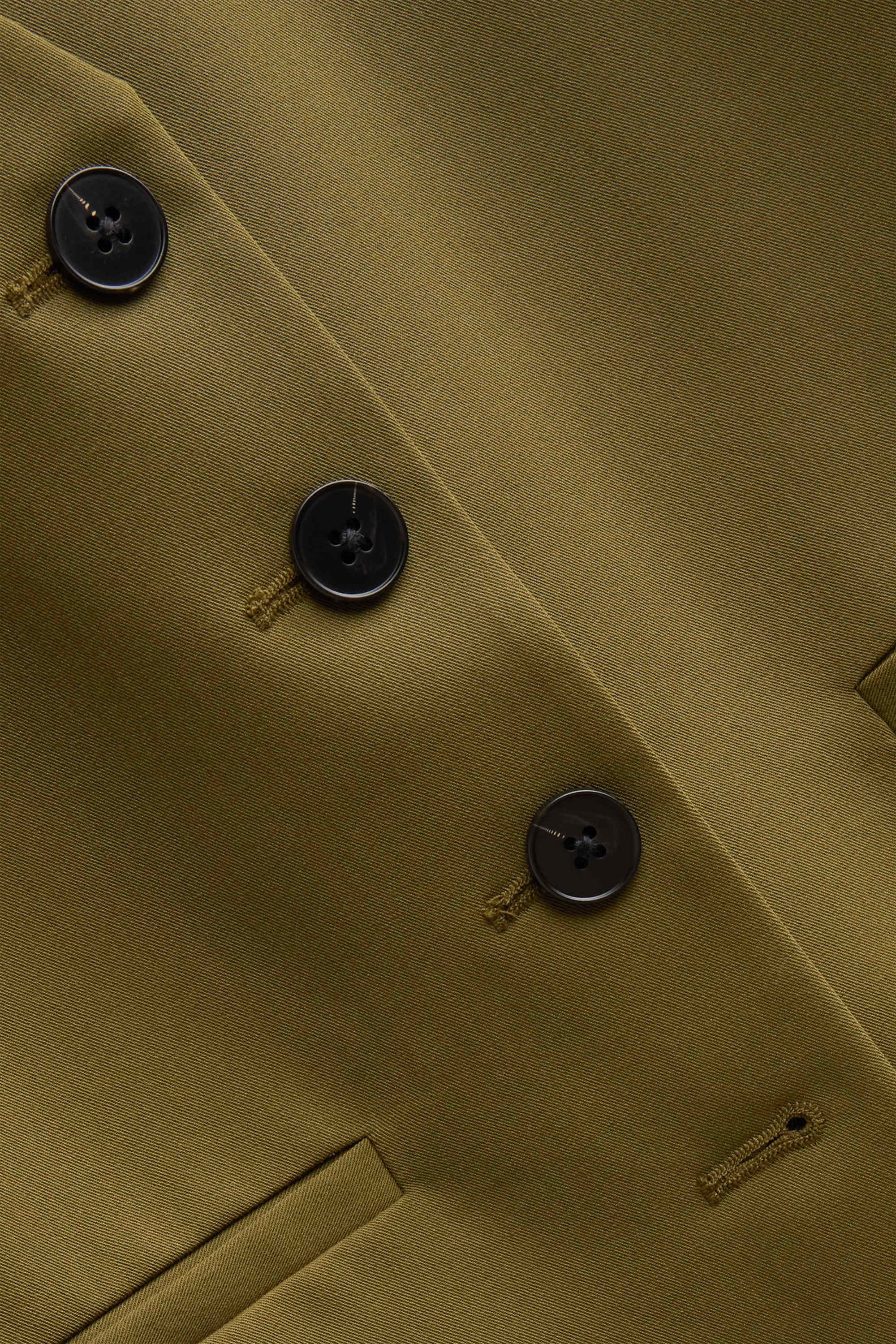 Business waistcoat - regular fit khaki