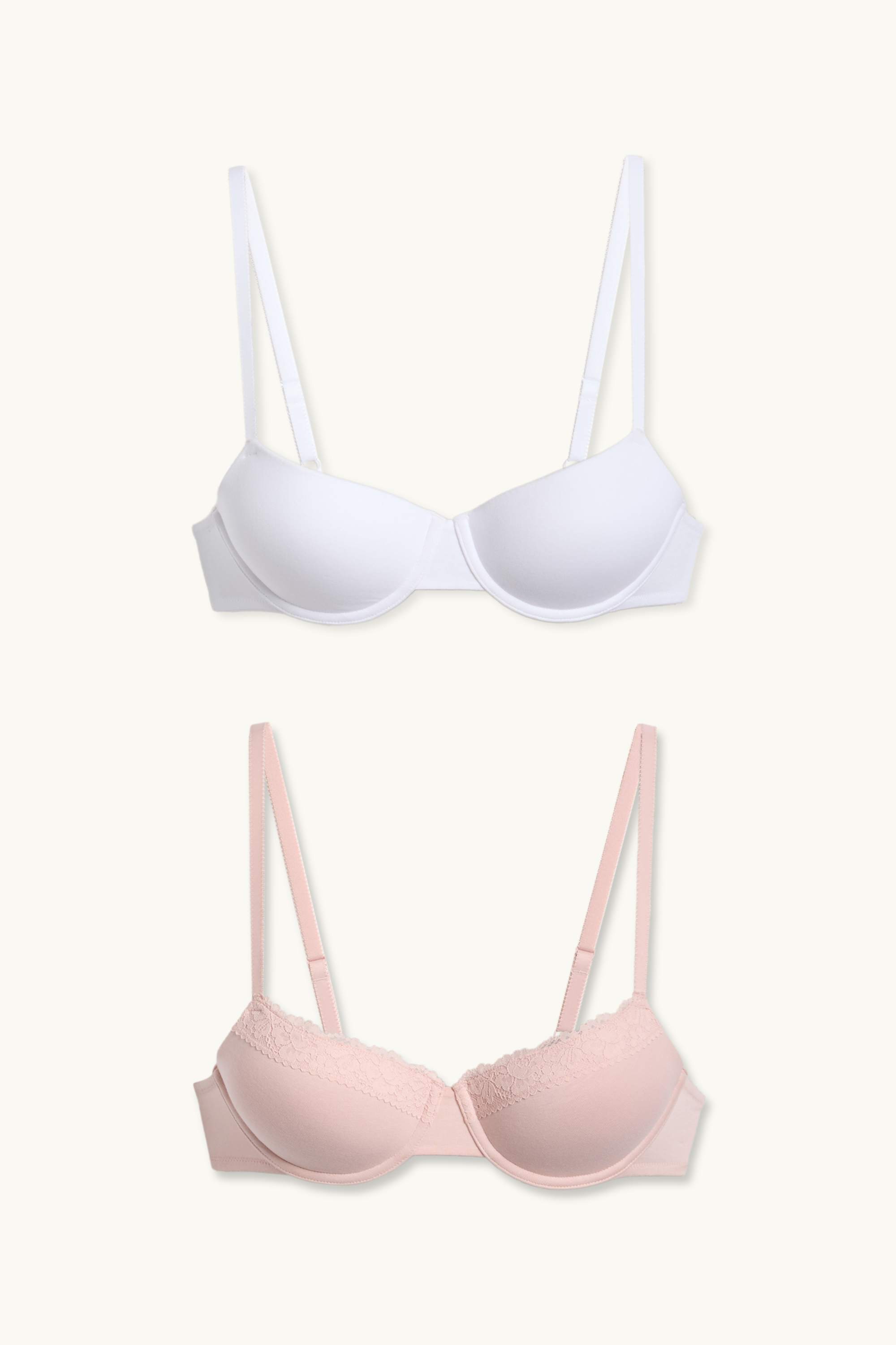 Multipack of 2 - underwire bra - DEMI - padded rose