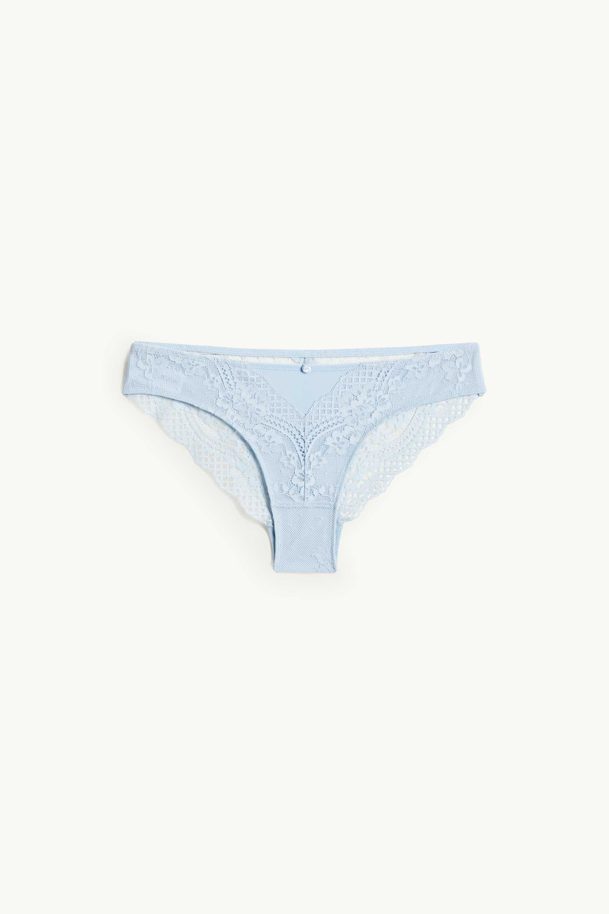 Brazilian knickers light blue