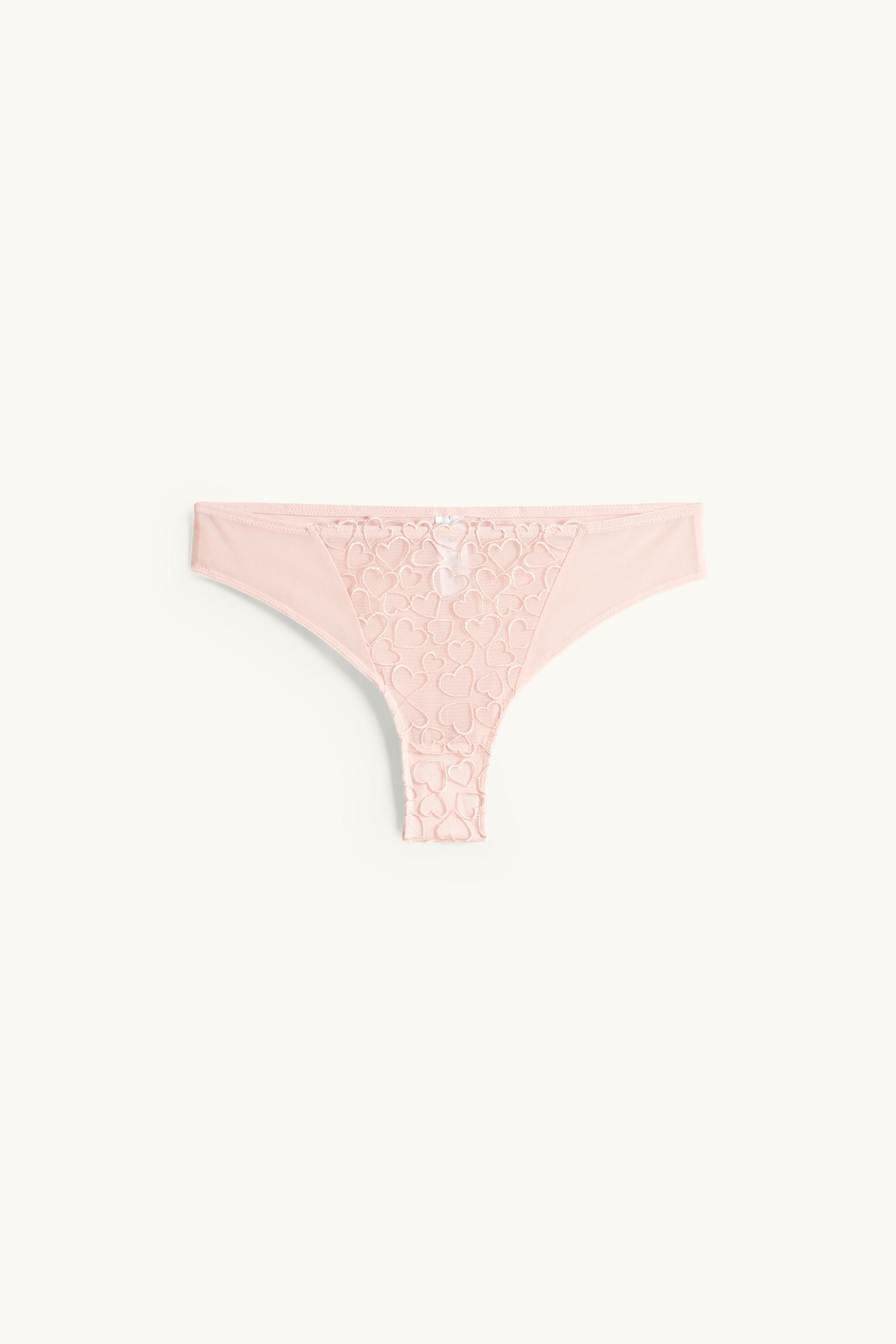 Brazilian knickers rose