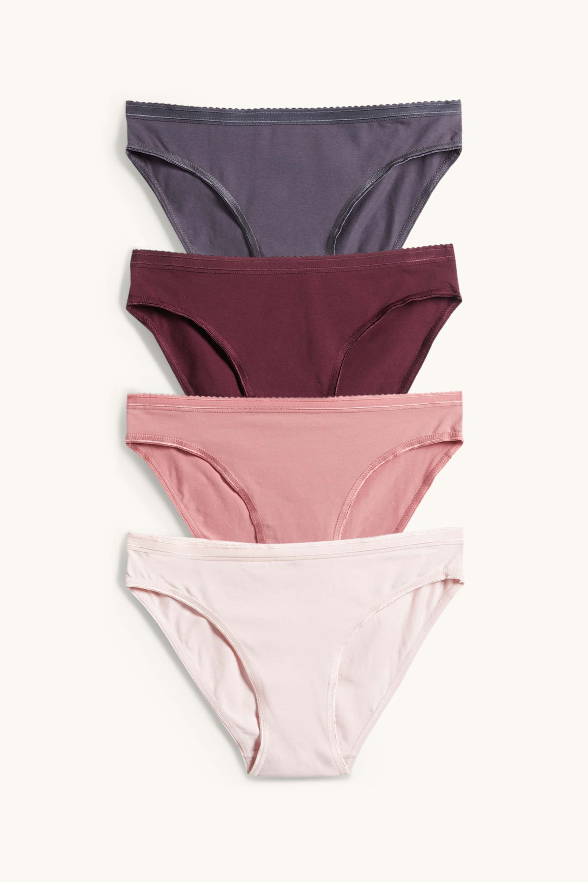 Multipack of 4 - knickers bordeaux