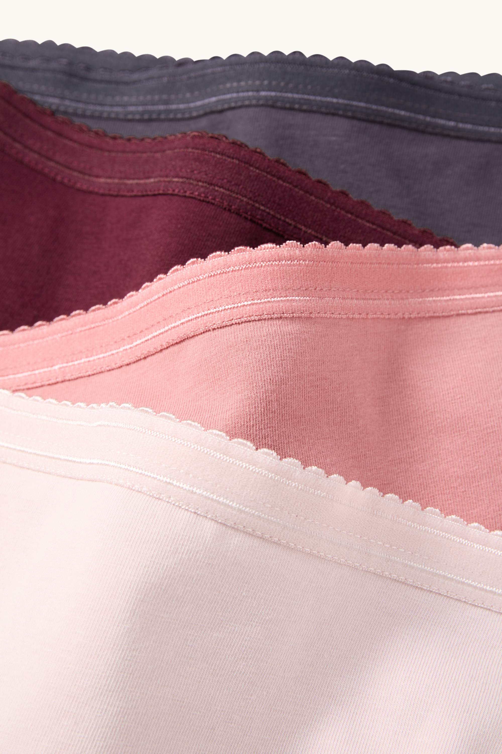 Multipack of 4 - knickers bordeaux