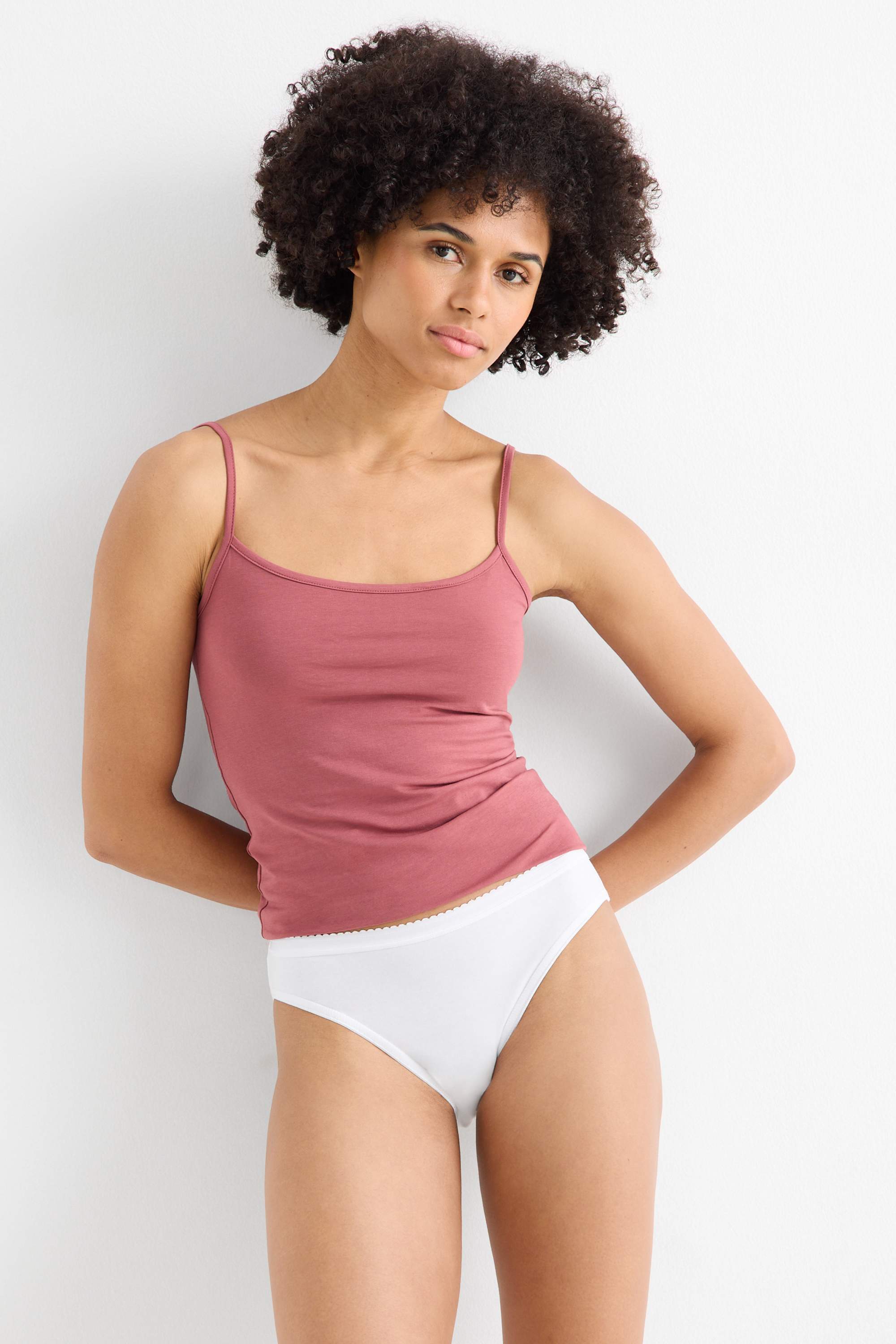 Multipack of 4 - knickers white / turquoise