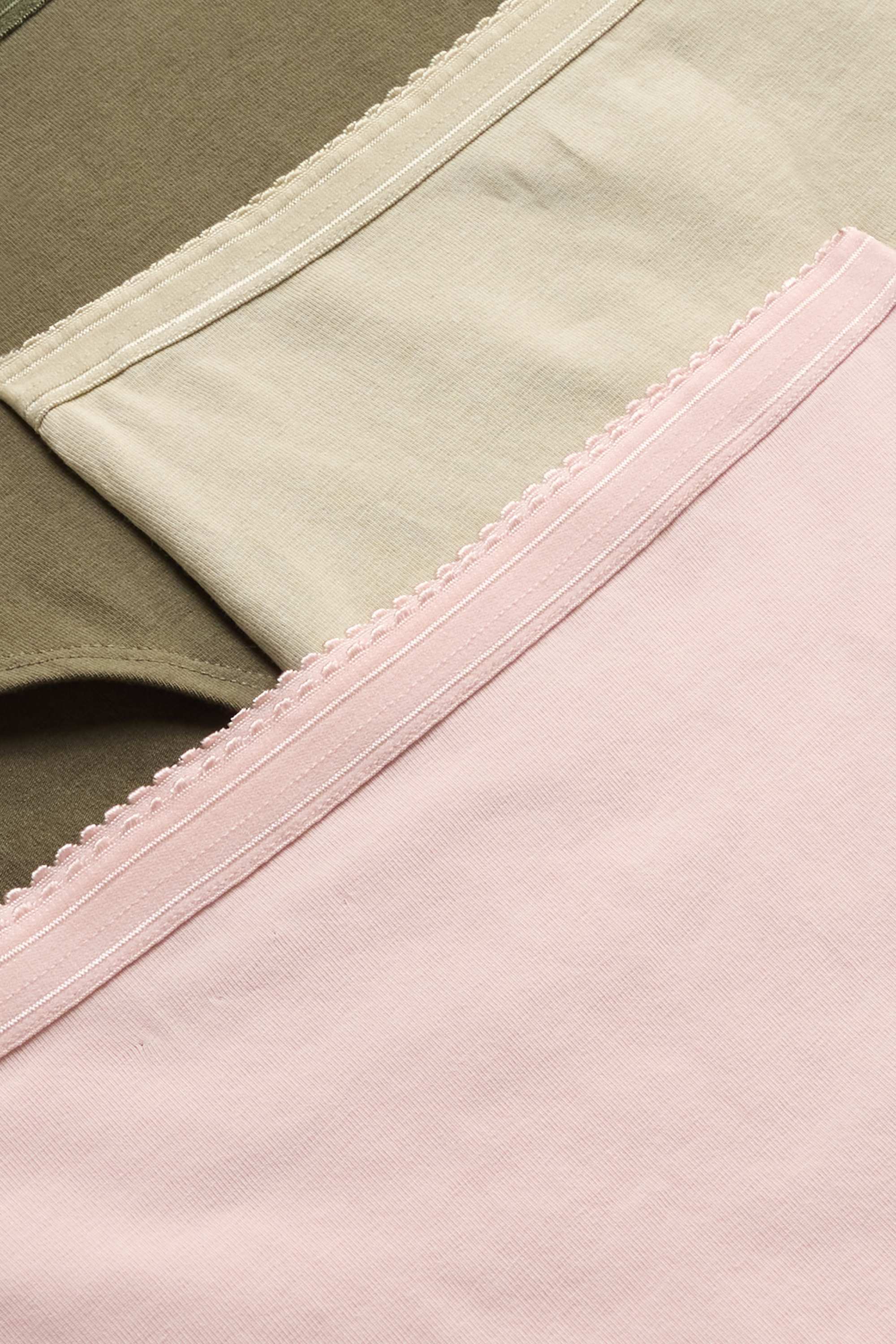 Multipack of 3 - knickers green