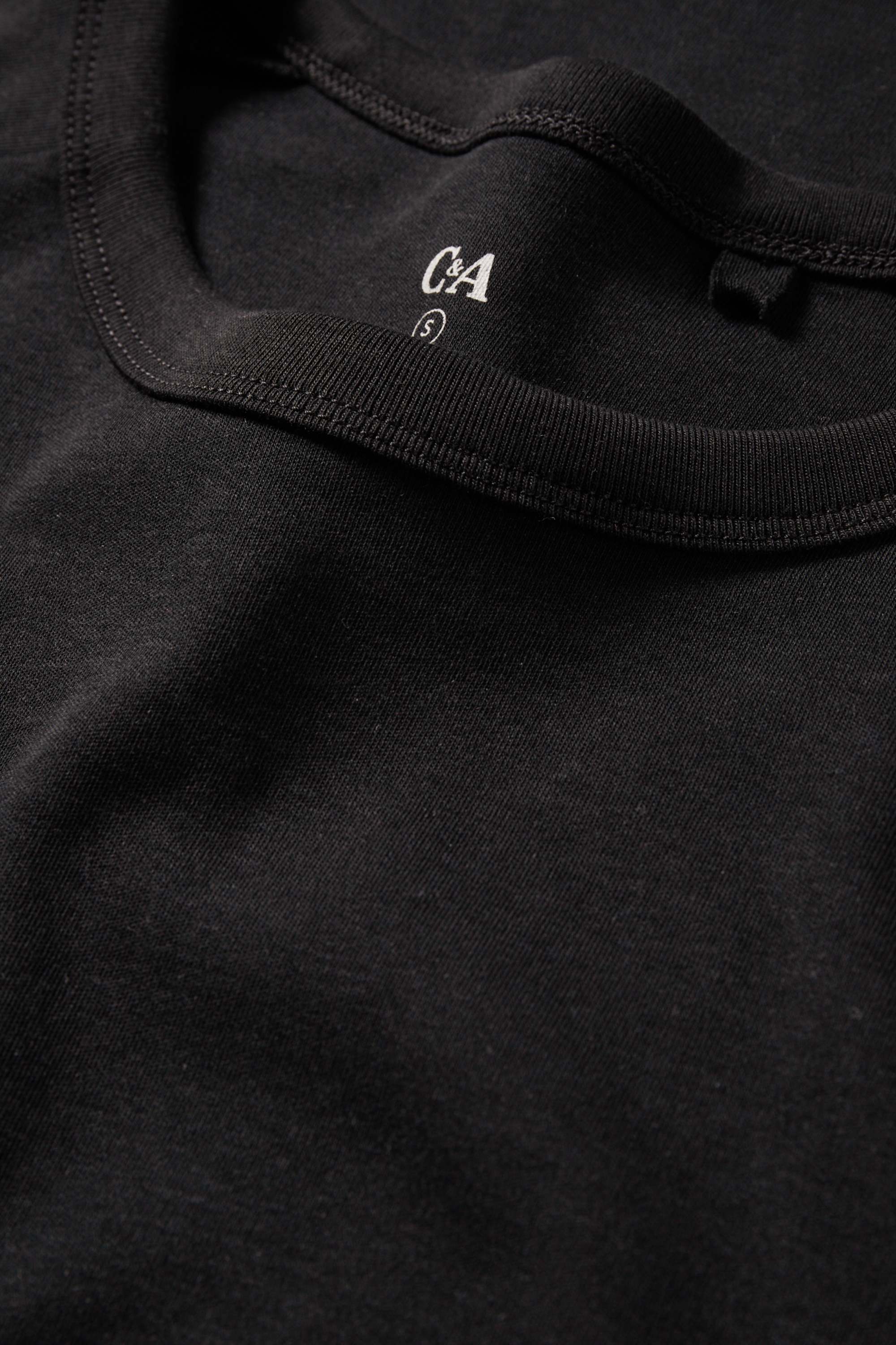 T-shirt dress black