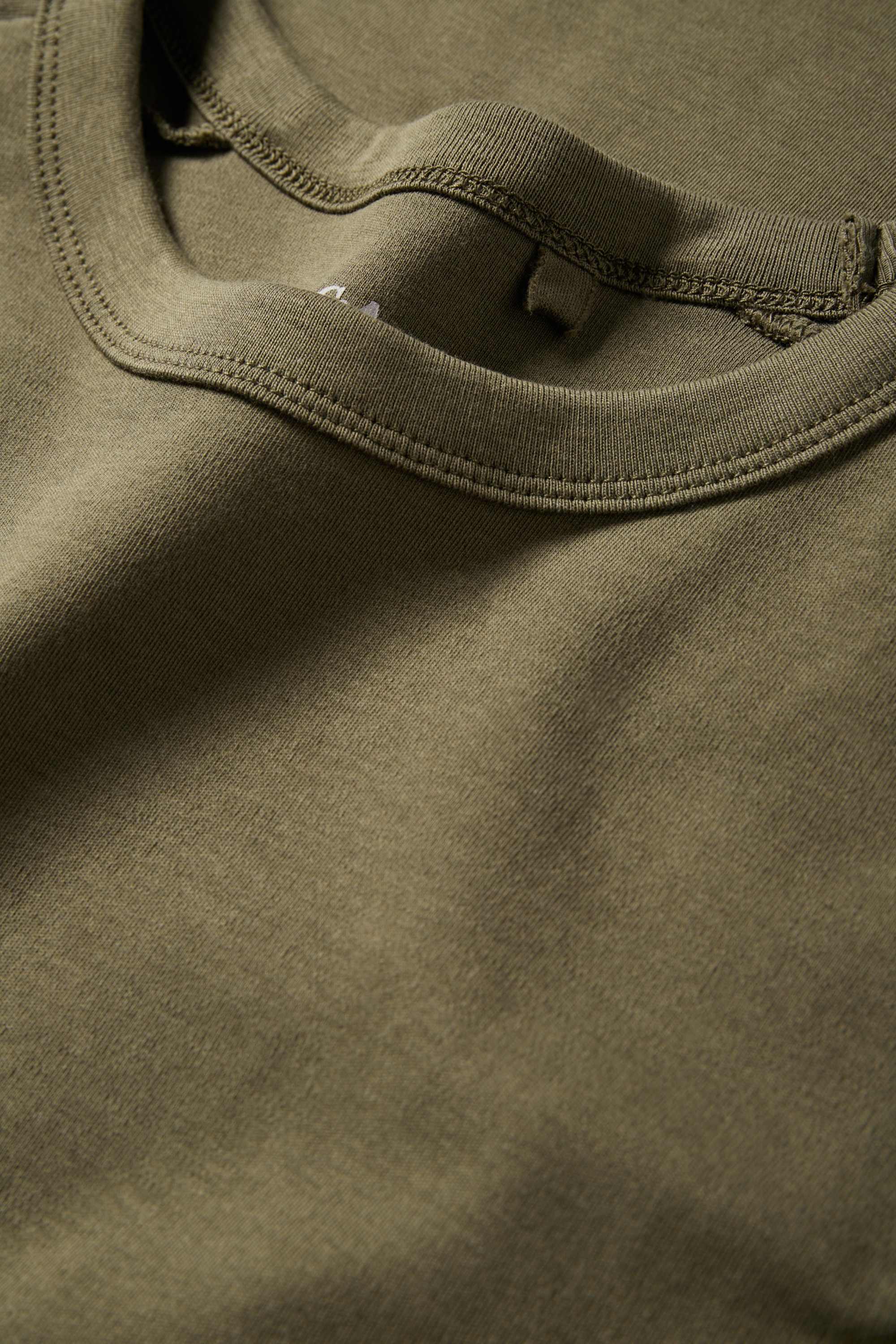 T-shirt dress khaki