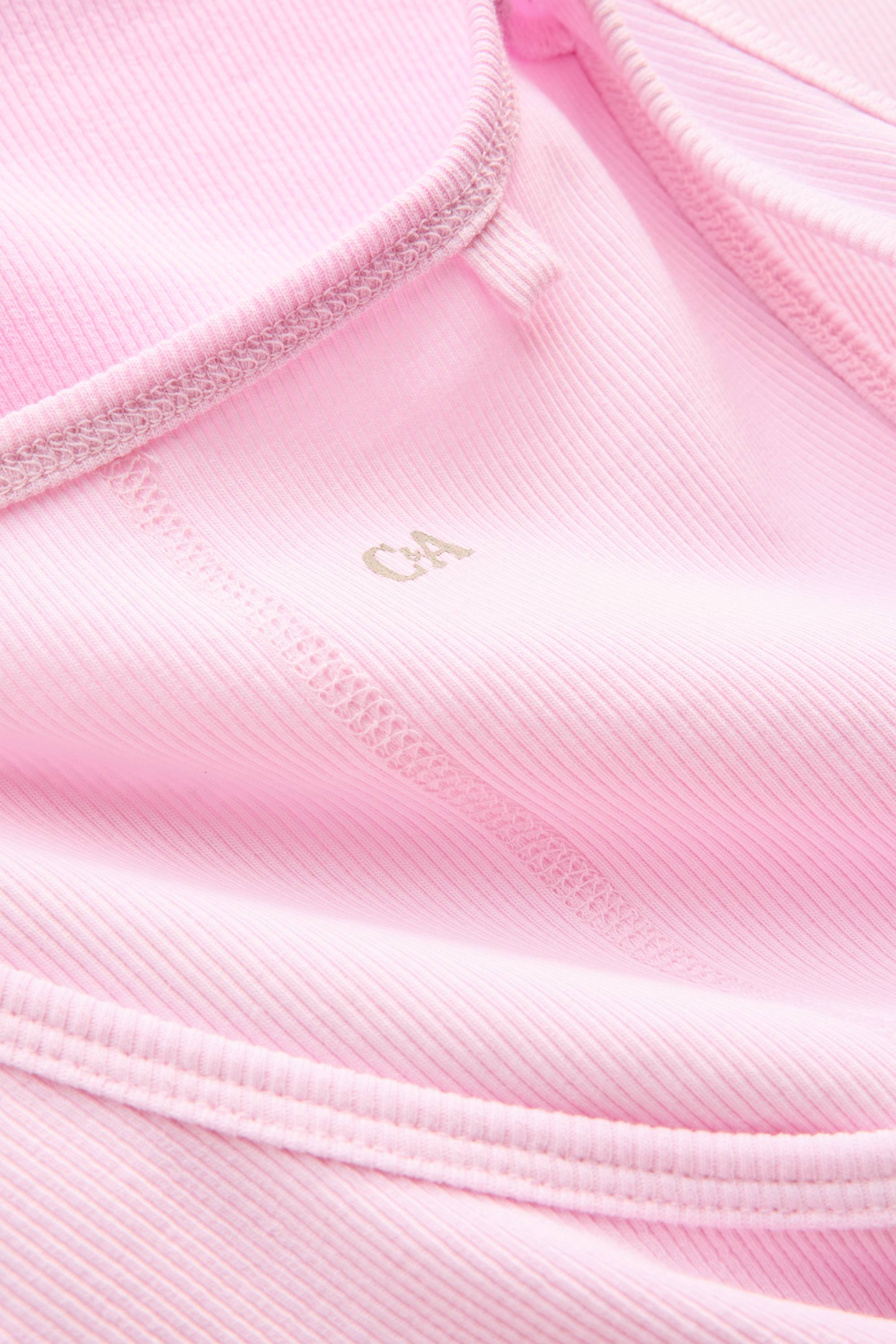 Top - ribbed rose