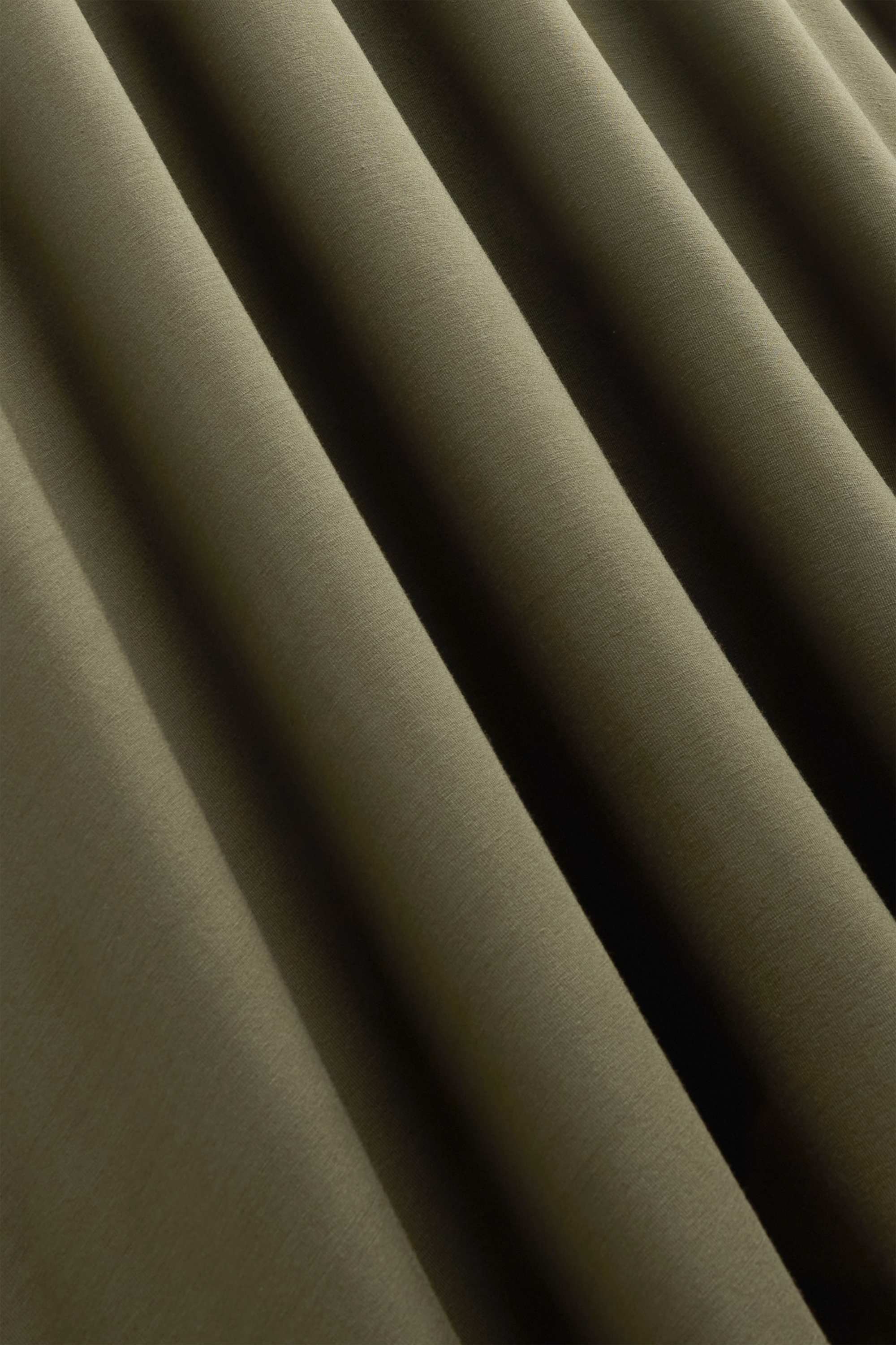 A-line dress khaki