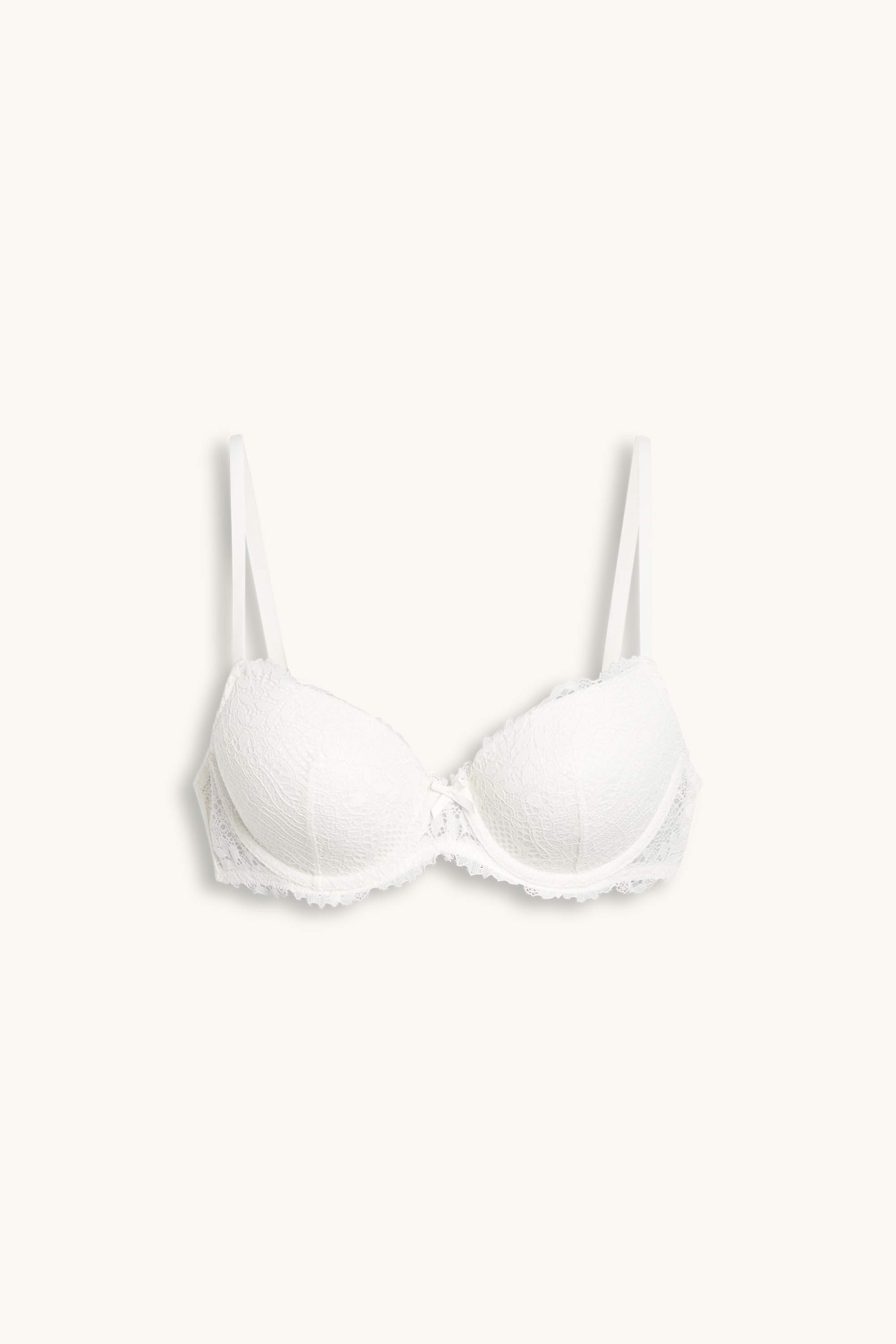 Underwire bra - FULL COVERAGE - padded white