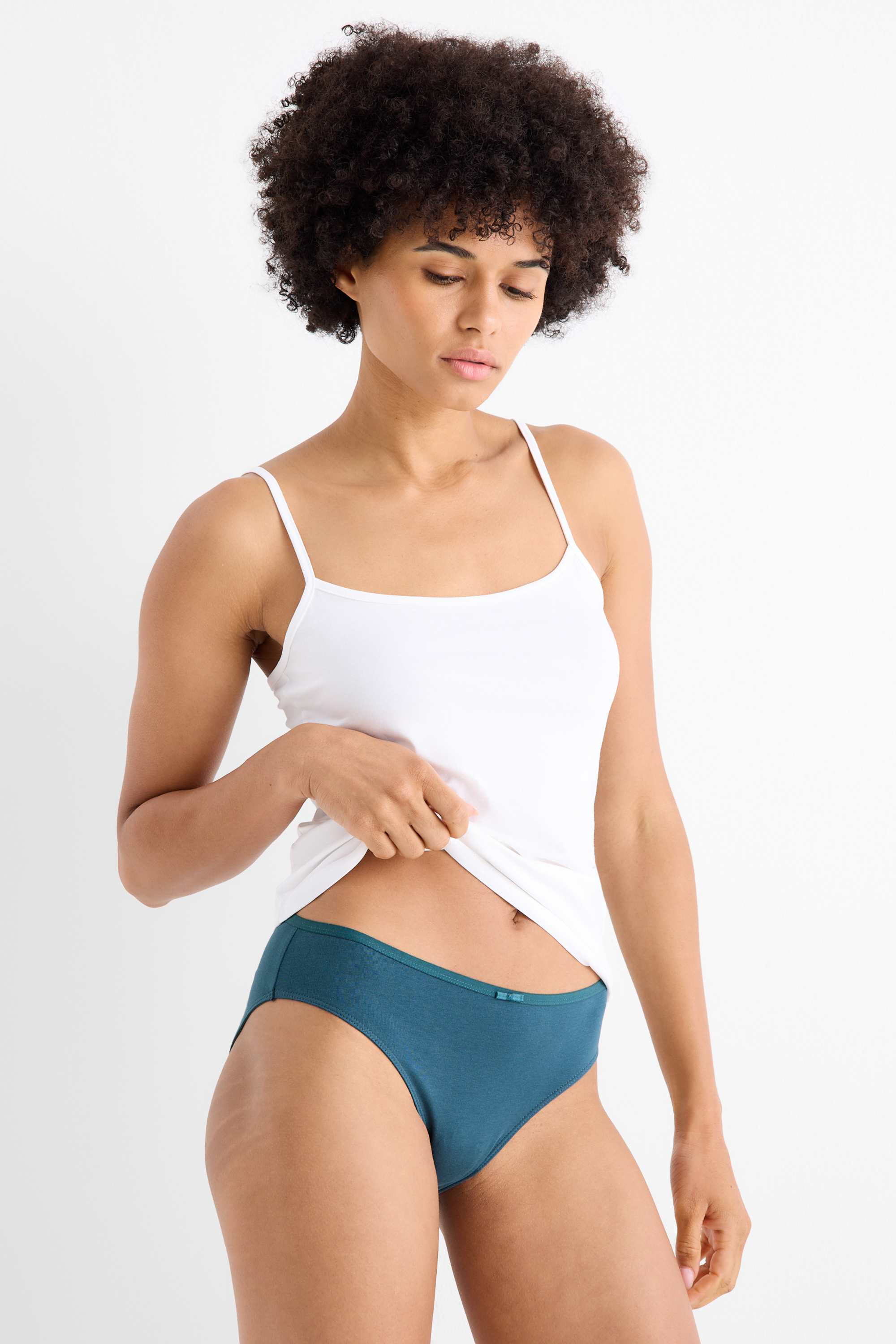 Multipack of 4 - knickers blue
