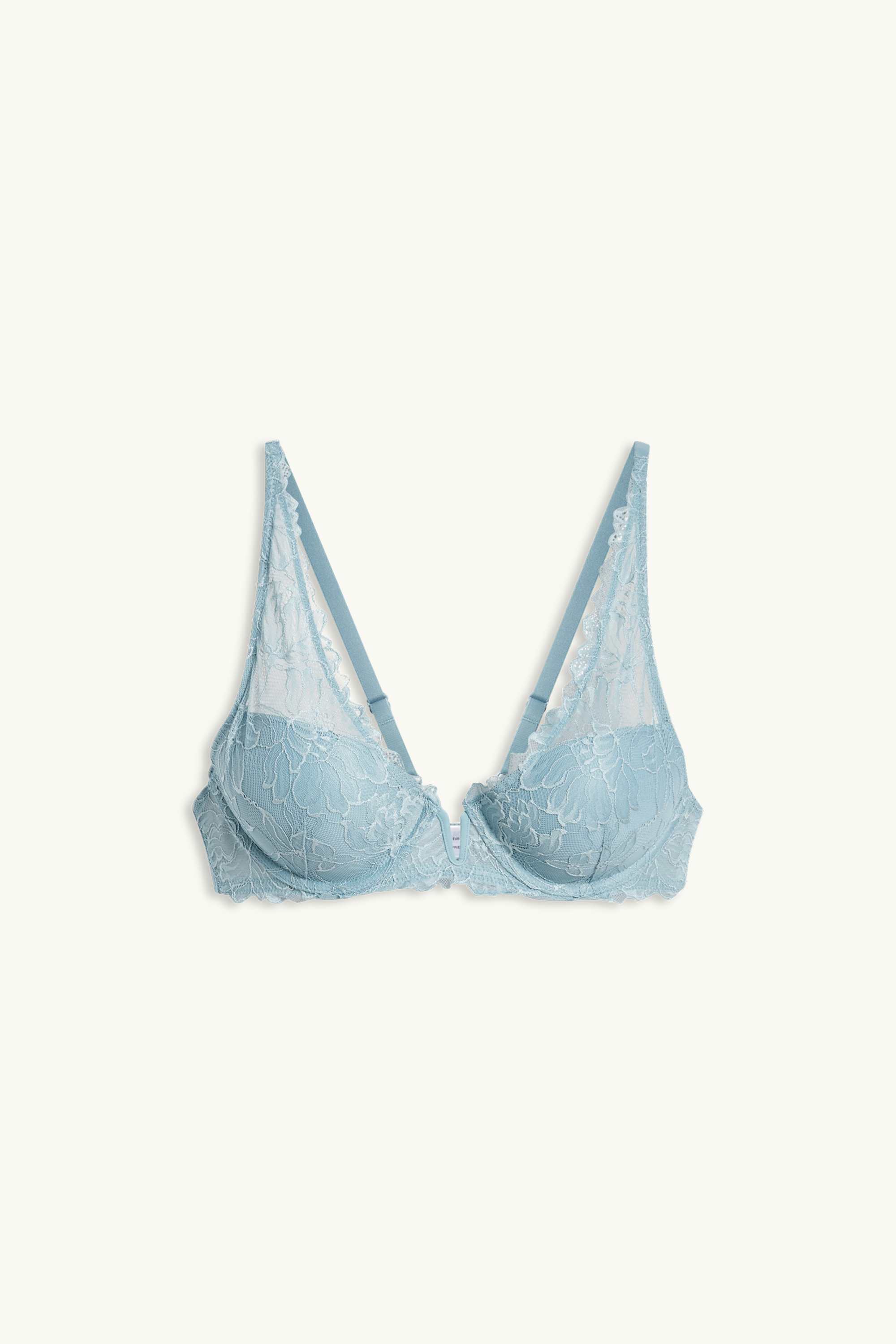 Underwire bra - PLUNGE - padded dark turquoise