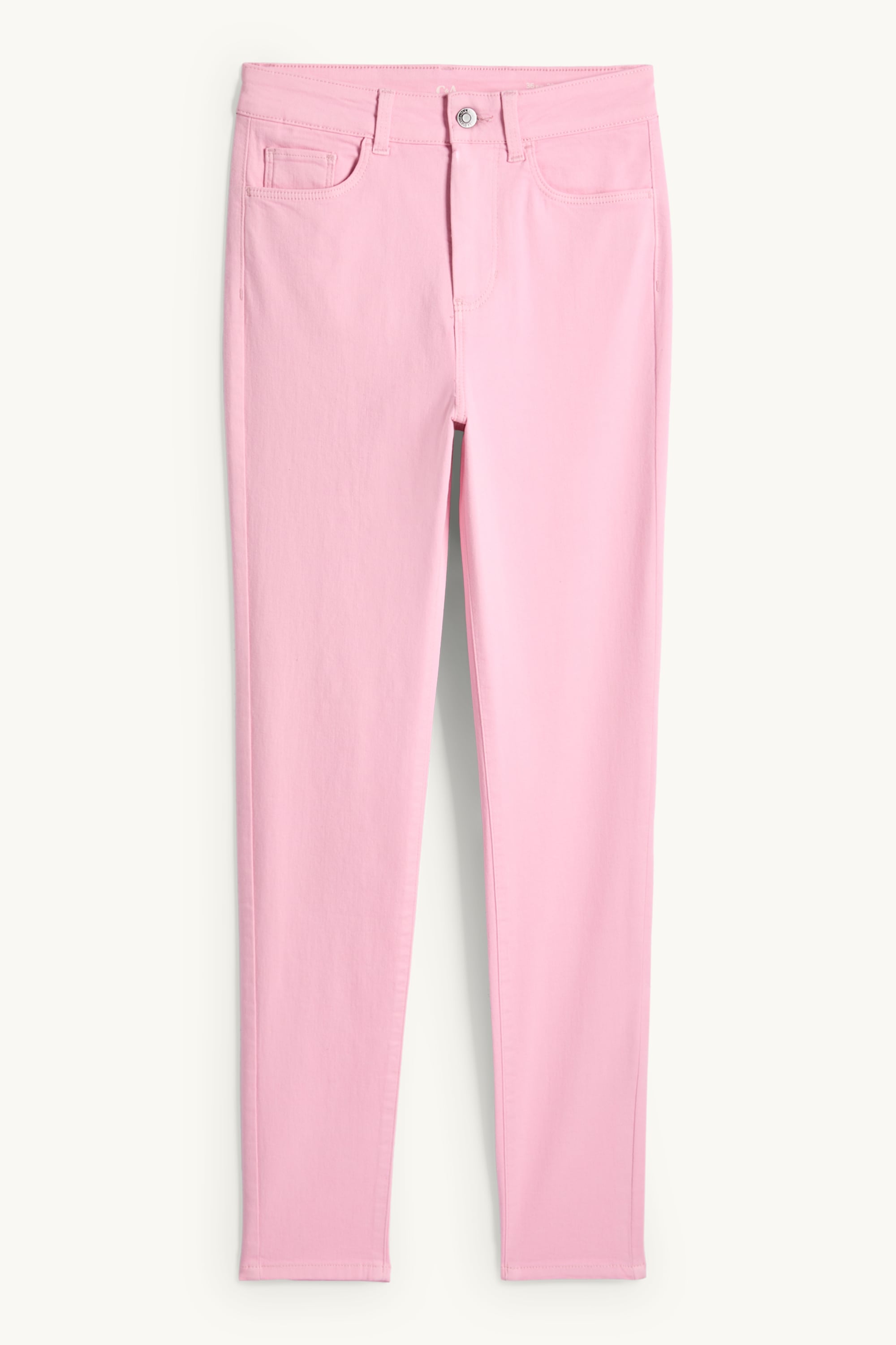 Jegging jeans - high waist rose